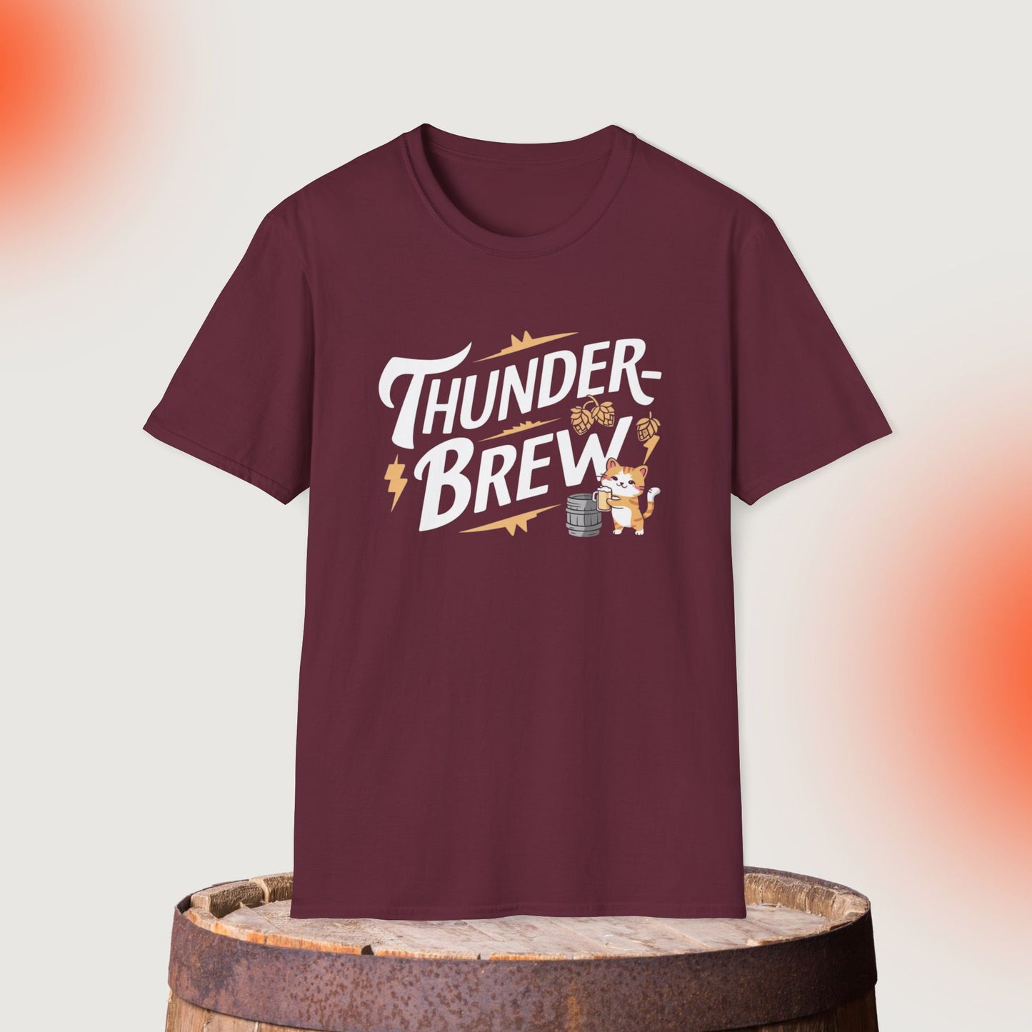 Thunder Brew Cotton Men Tshirt