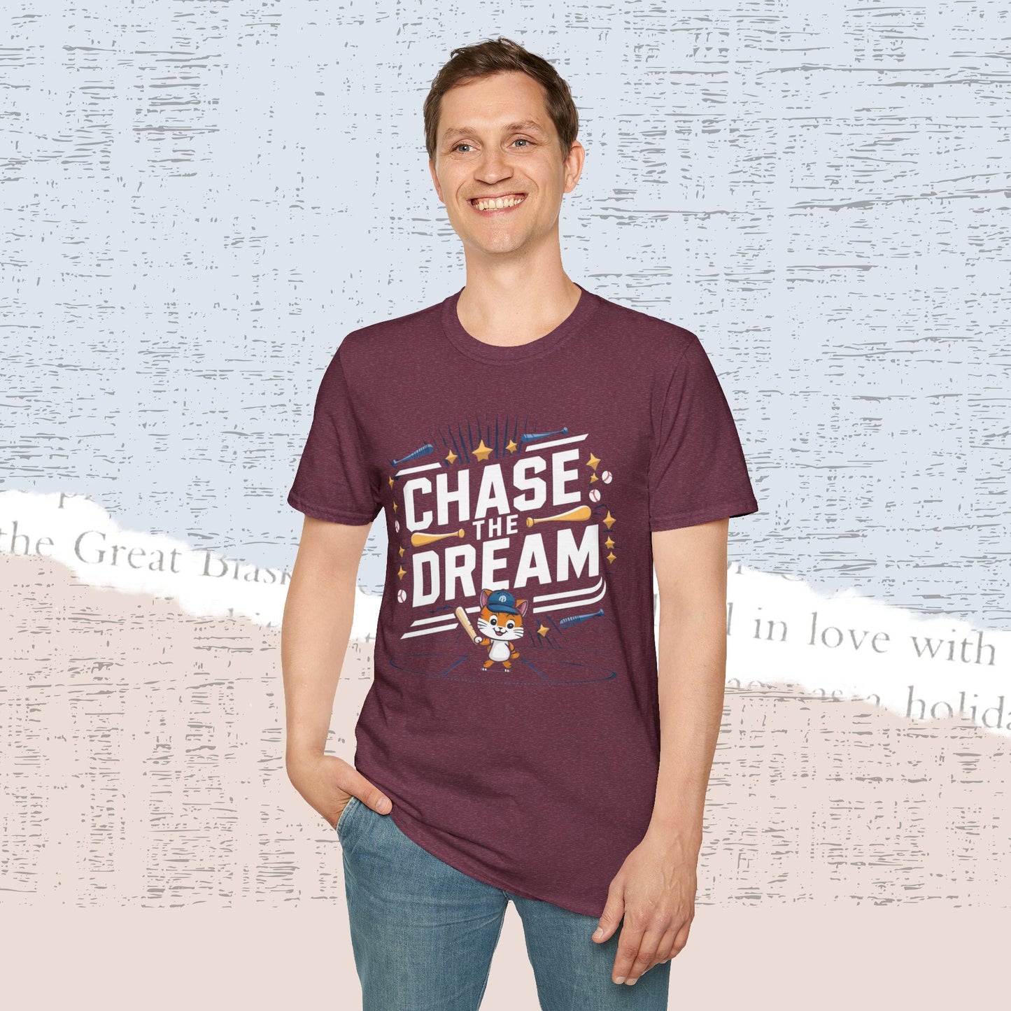 Chase The Dreams Cotton Men Tee