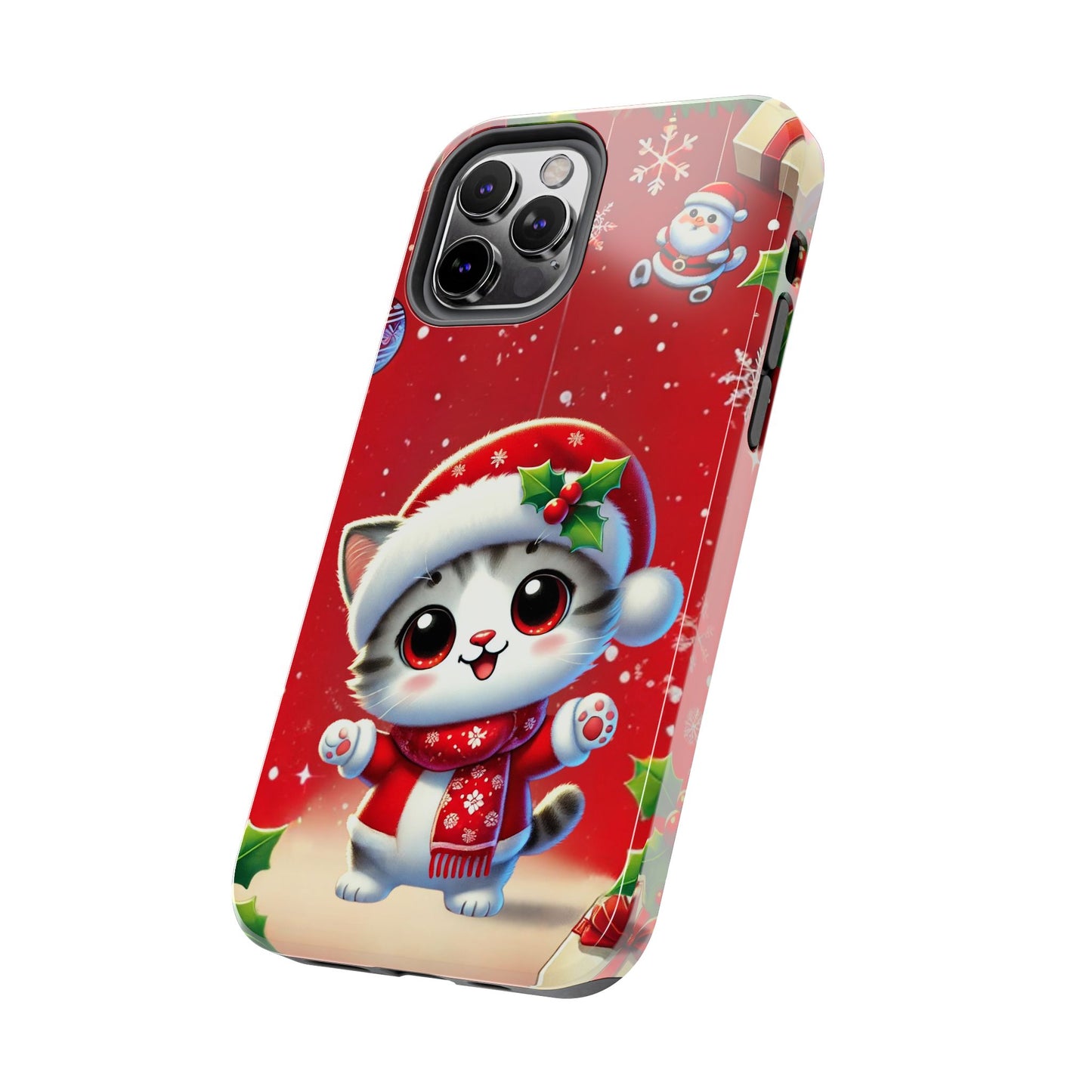Purrfect Wishes Wireless Charging Support Tough Case
