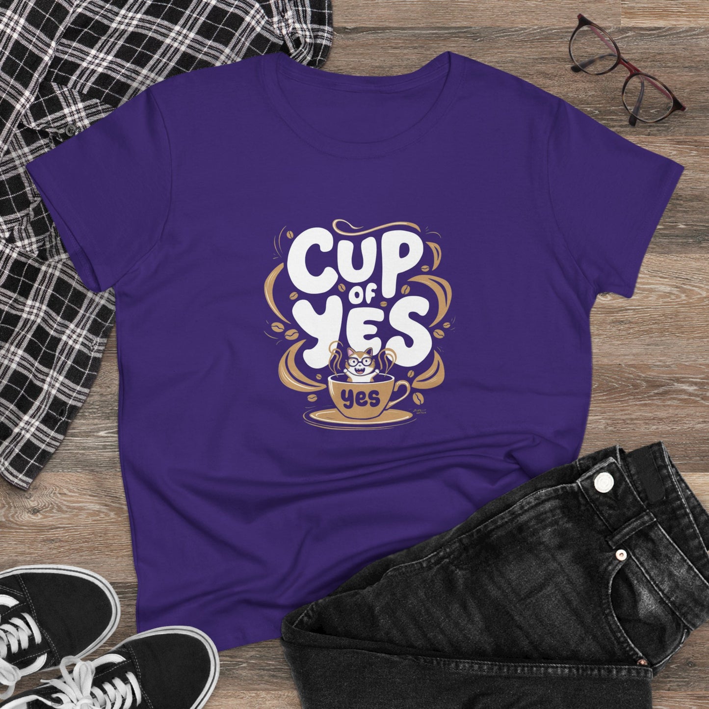 Cup of Yes Coffee Lover Women T-Shirt