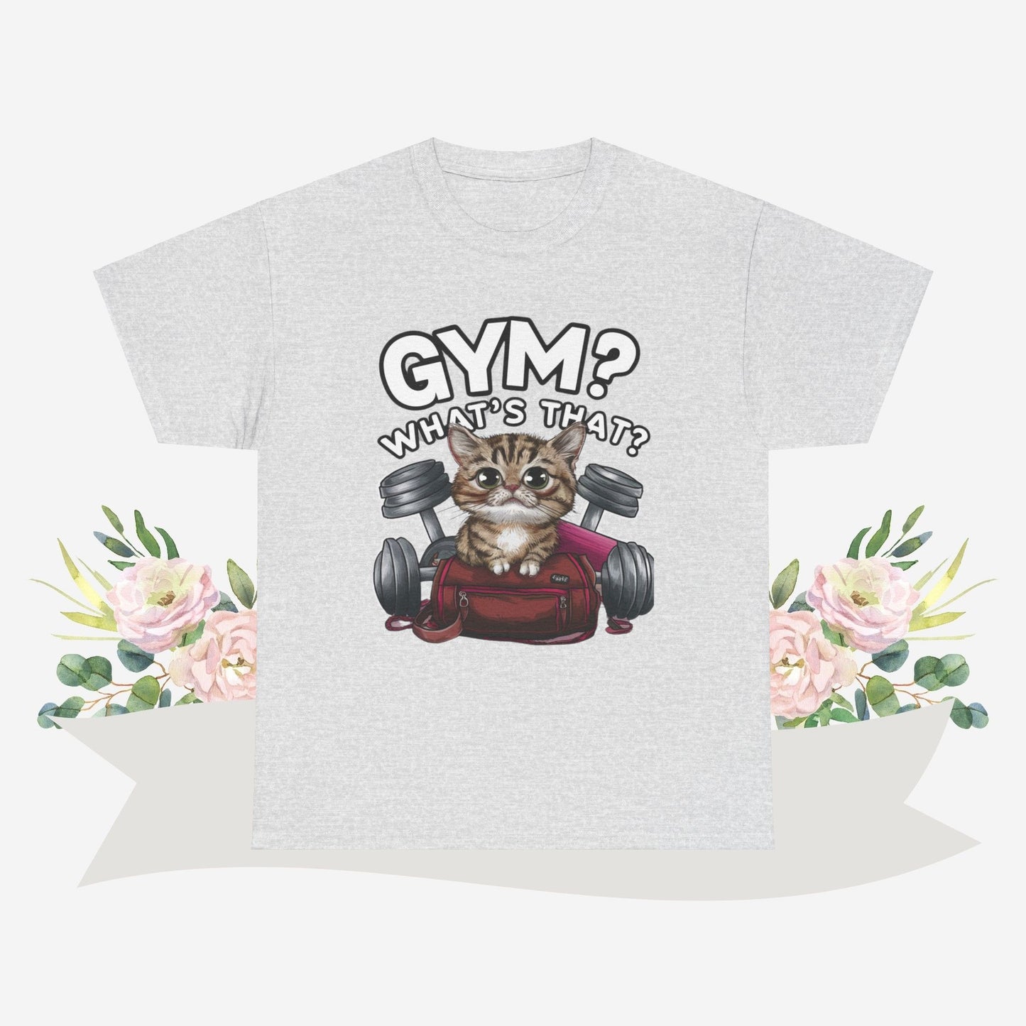 Gym What That Cotton Crew Neck Tshirt