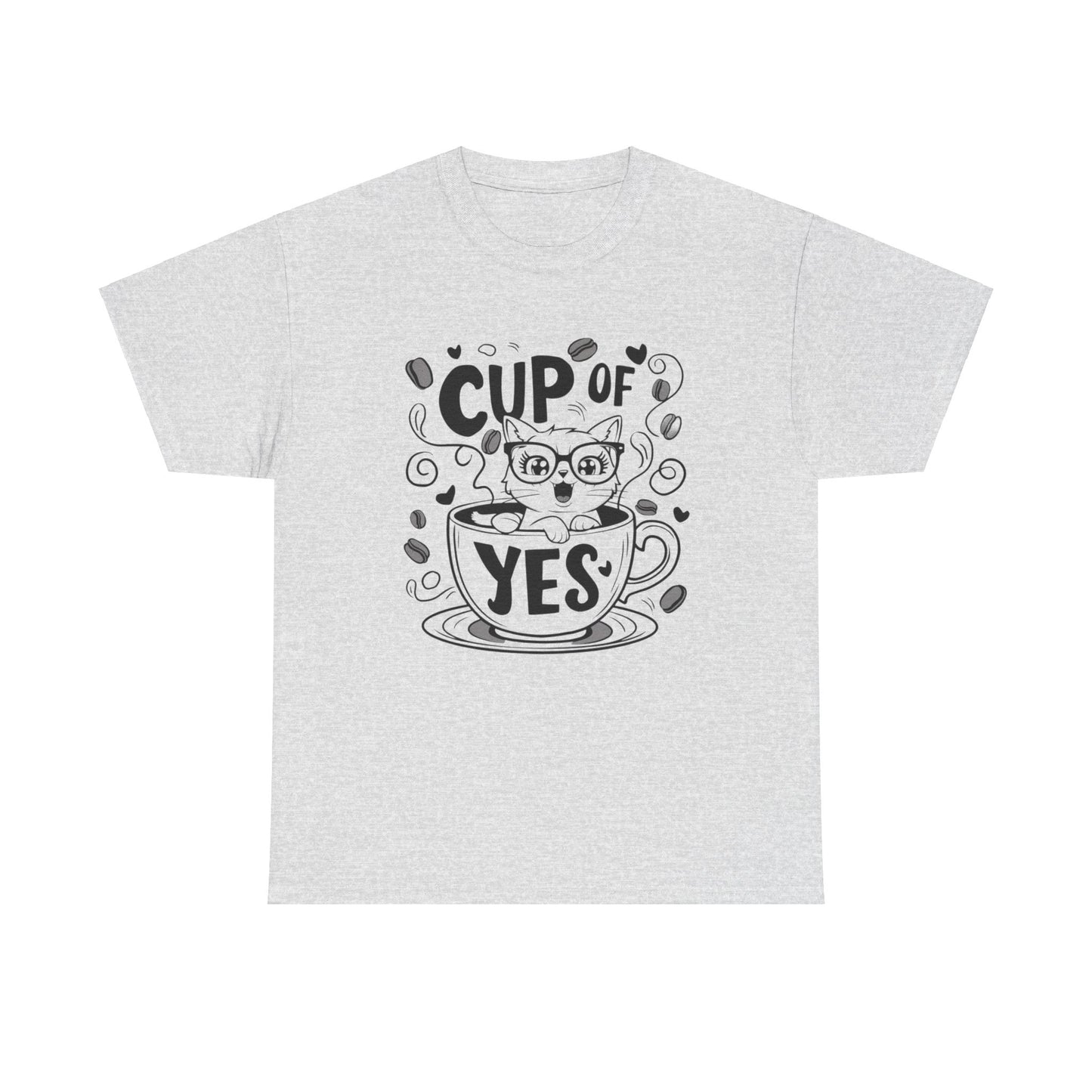 Cup Of Yes Coffee Unisex Cotton T-Shirt