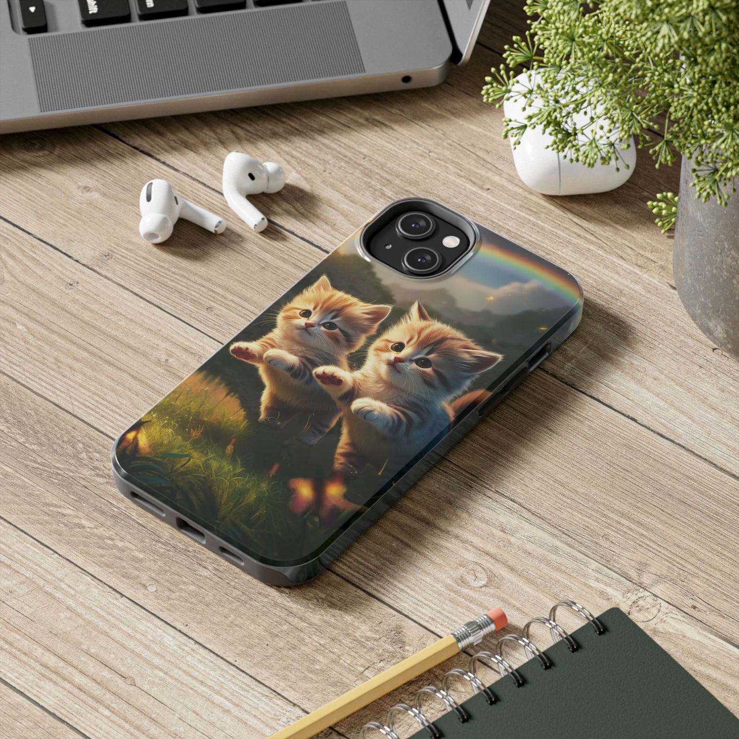 Bestie Buddies Wireless Charging Support Tough Case