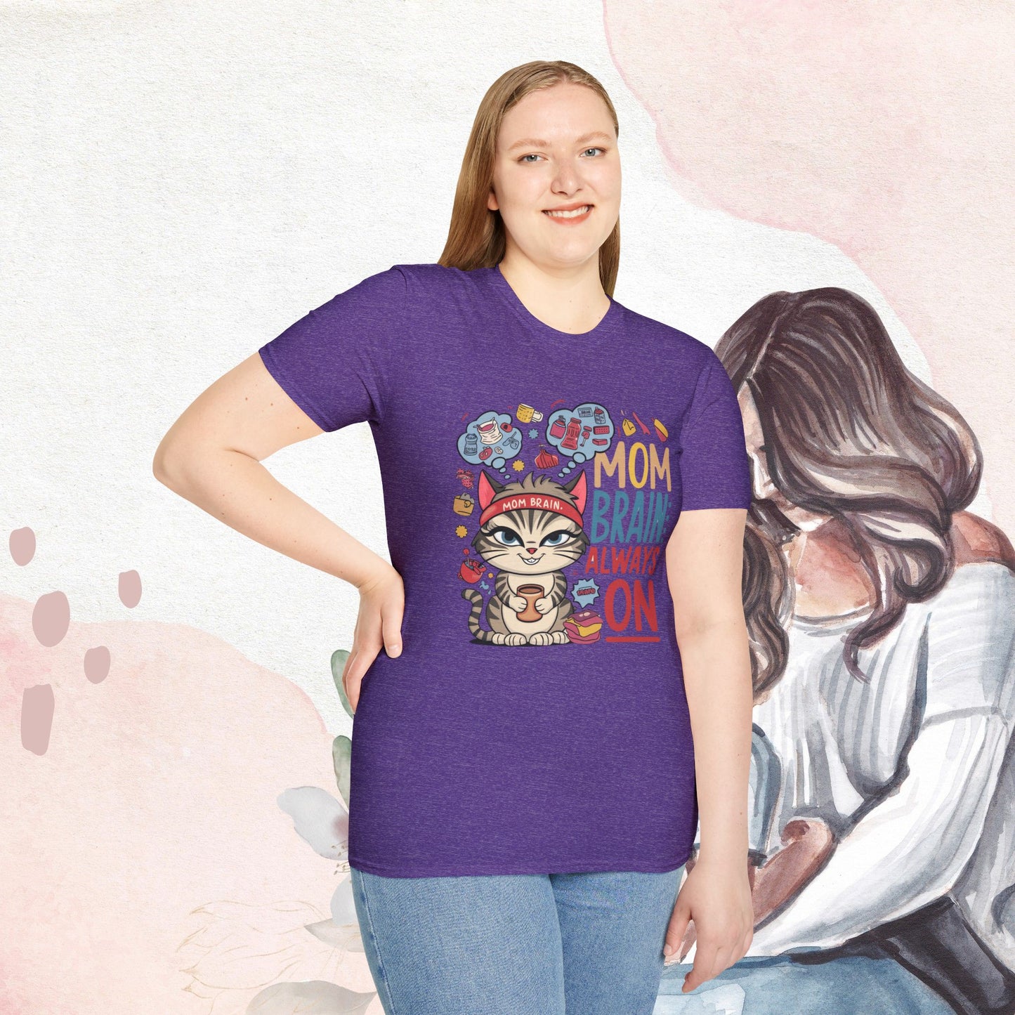 Mom Brain Cotton T-Shirt