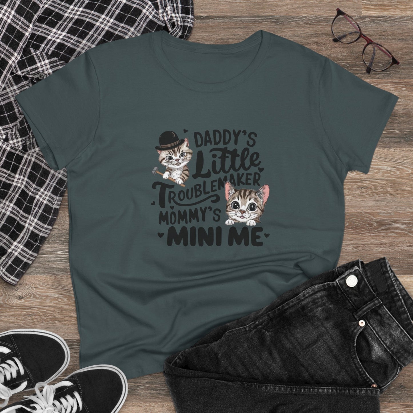 Daddy Little Women Cotton Tshirt