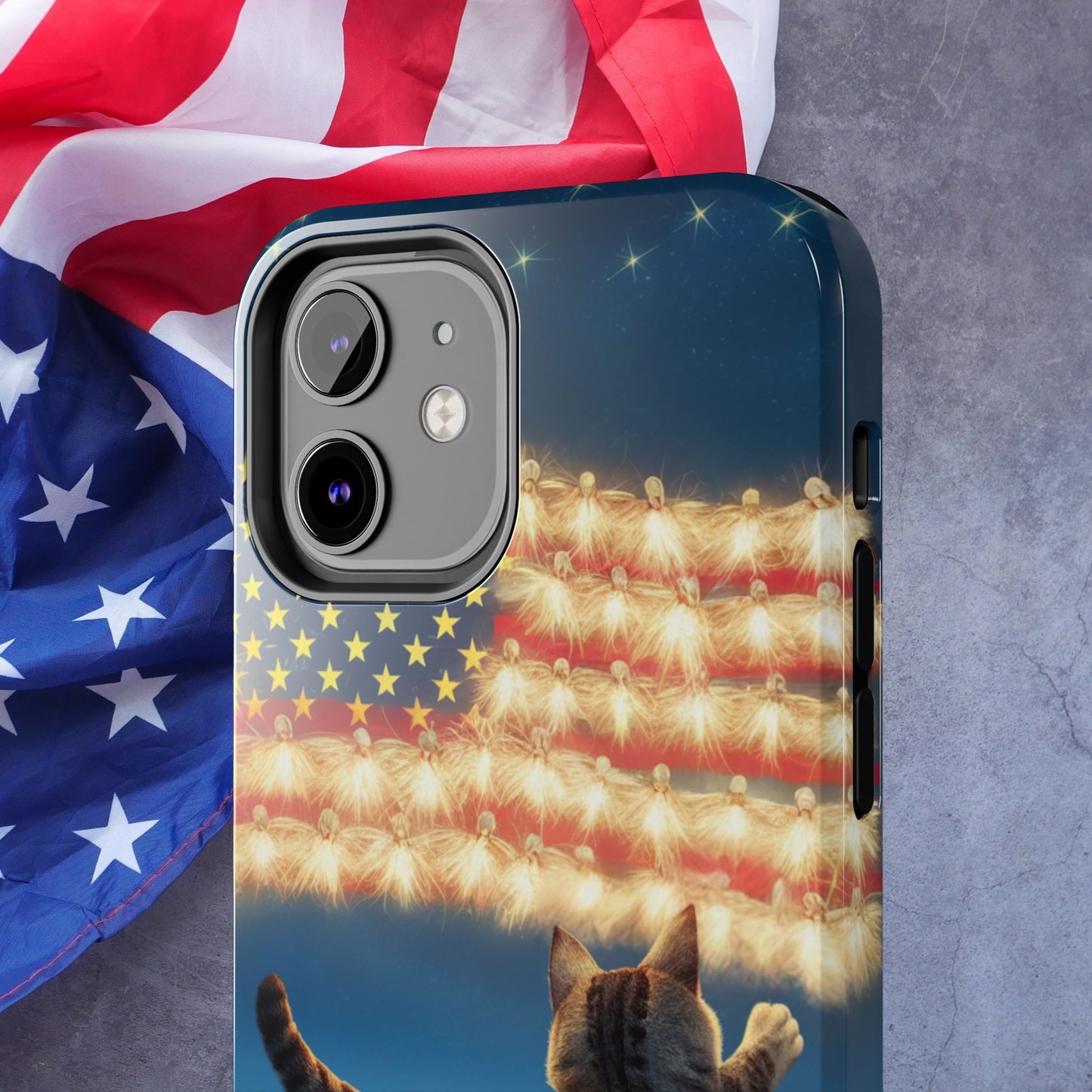 Eagle Eye Wireless Charging Support Tough Case