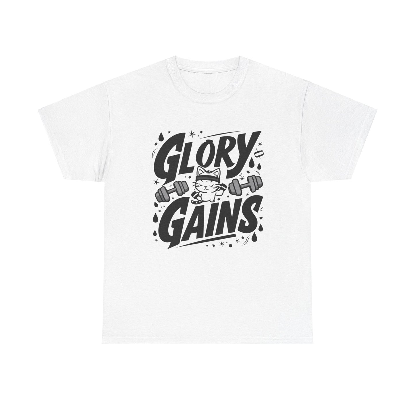 Glory Gain Gym Cotton T-Shirt