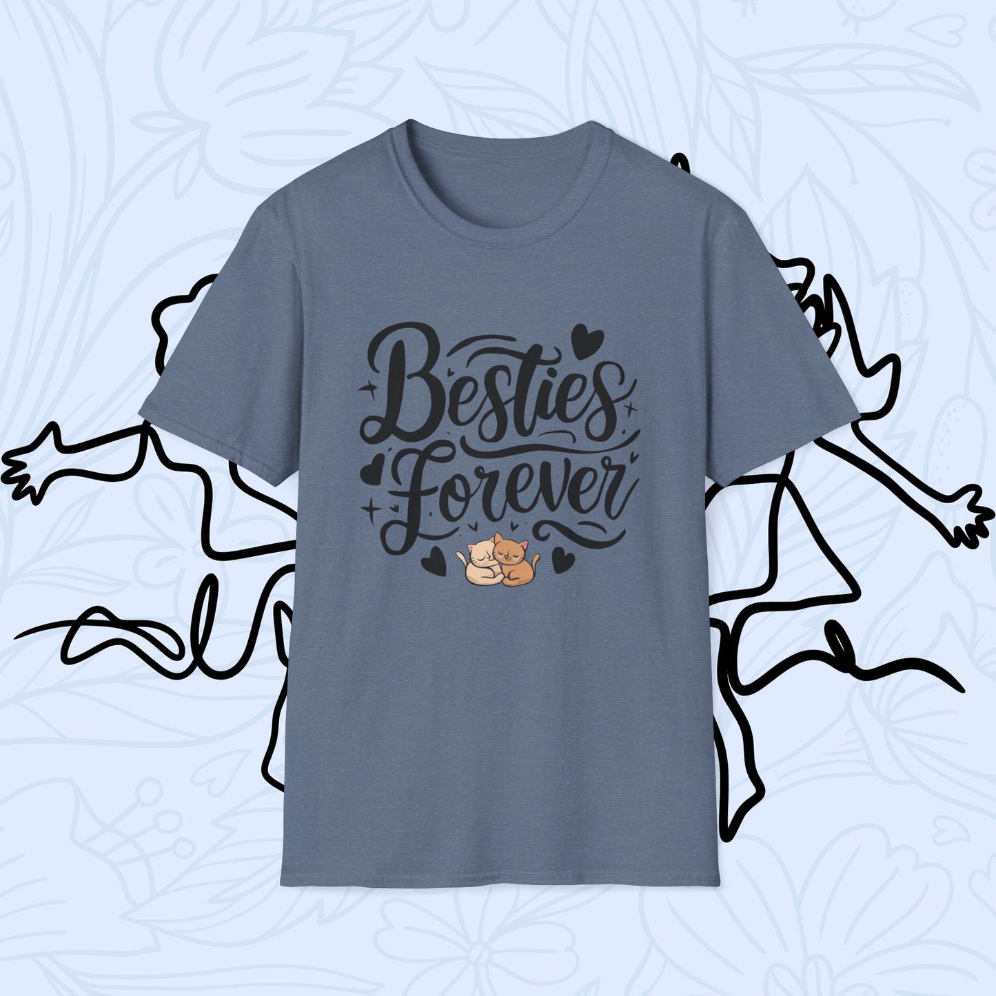 Besties Forever Cotton T-Shirt