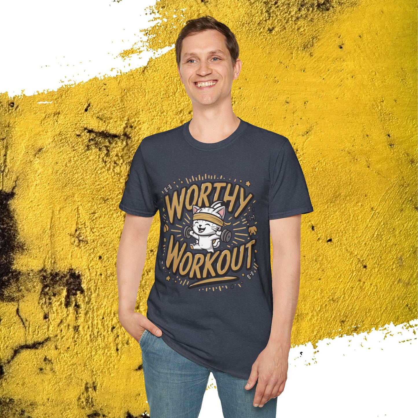 Worthy Workout Cotton Men Tee