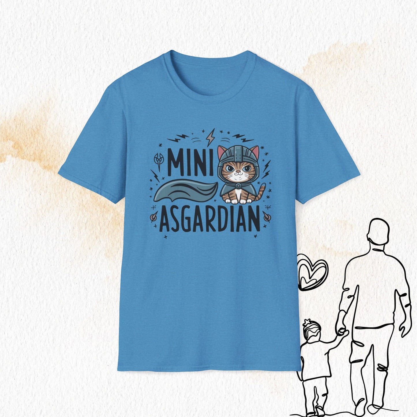 Mini Asgardian Cotton Men T-Shirt