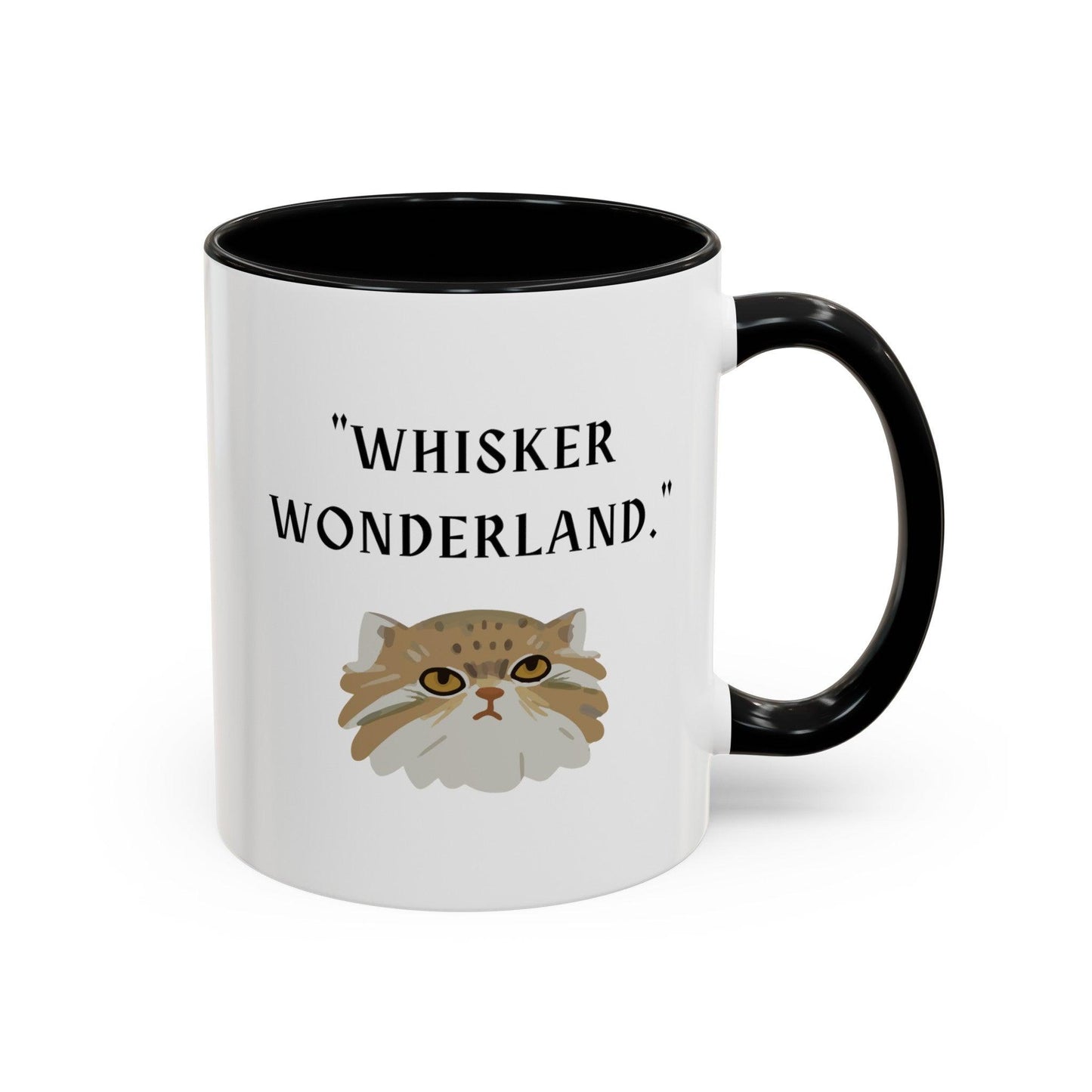 Billien Whisker Wonderland Printify 11 oz 11oz accent mug Coffee Mugs Holiday Picks Home & Living Kitchen Mugs Spring Essentials two tone White base