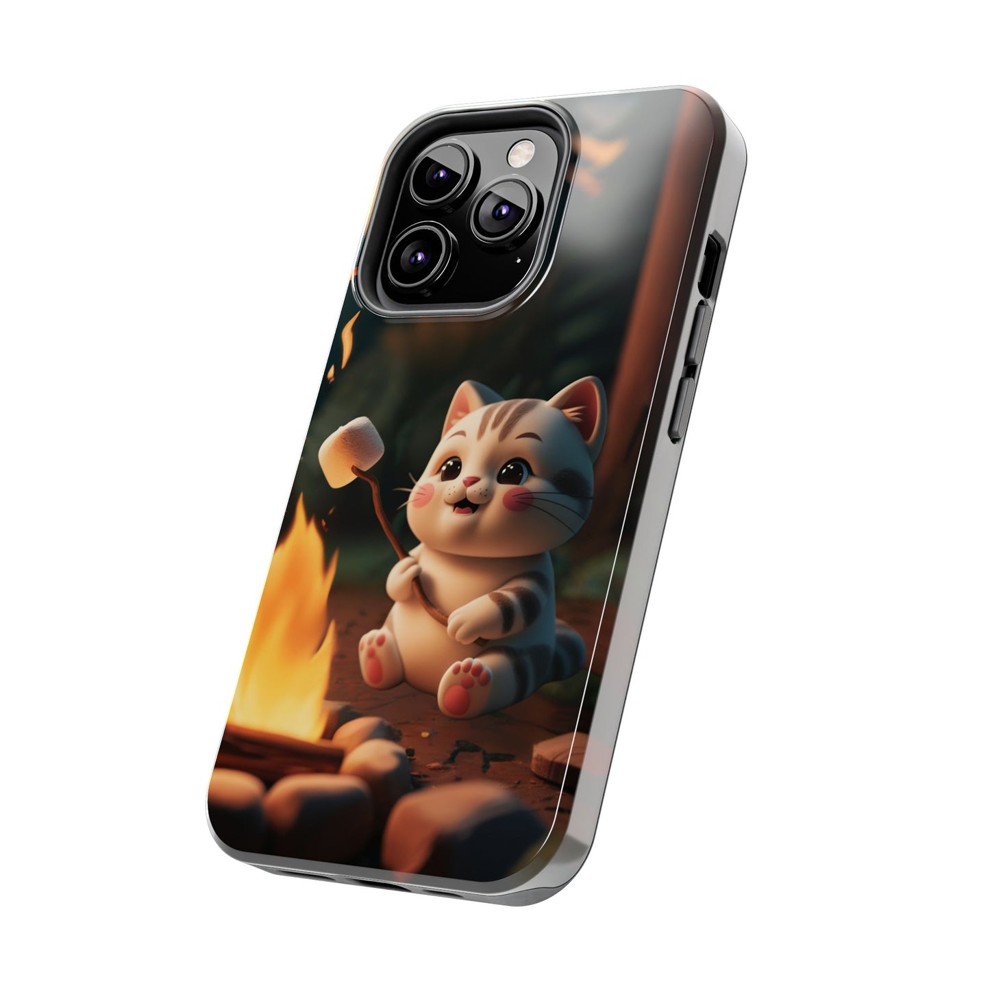 Meowstic Grip Wireless Charging Support Tough Case.