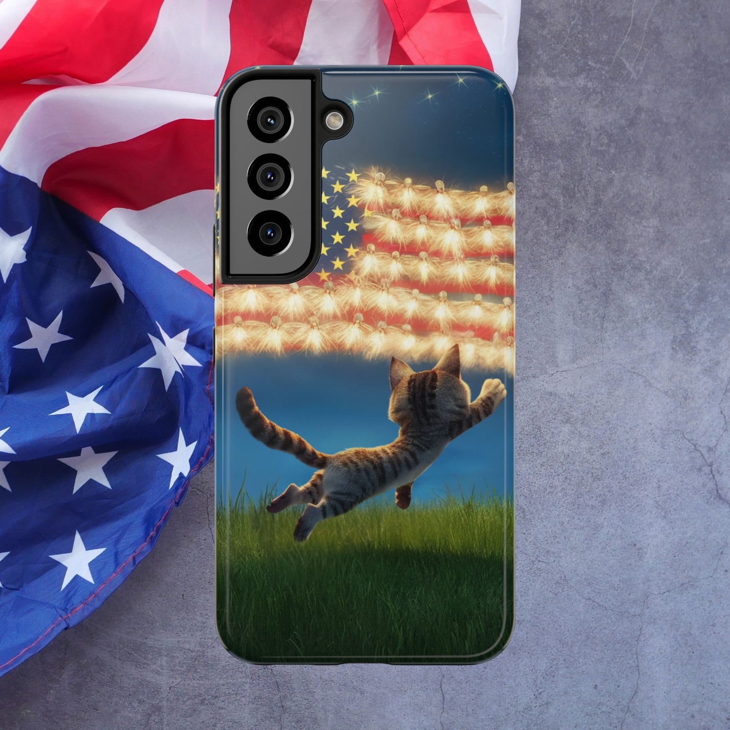 Eagle Eye Wireless Charging Support Tough Case