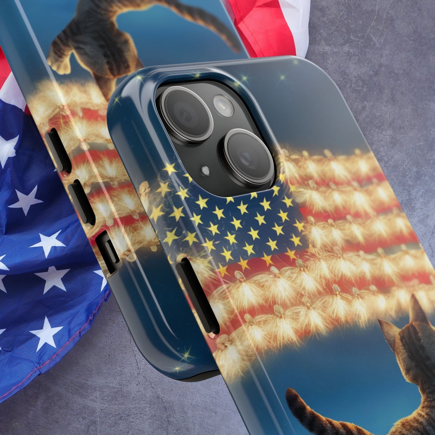 Eagle Eye Wireless Charging Support Tough Case