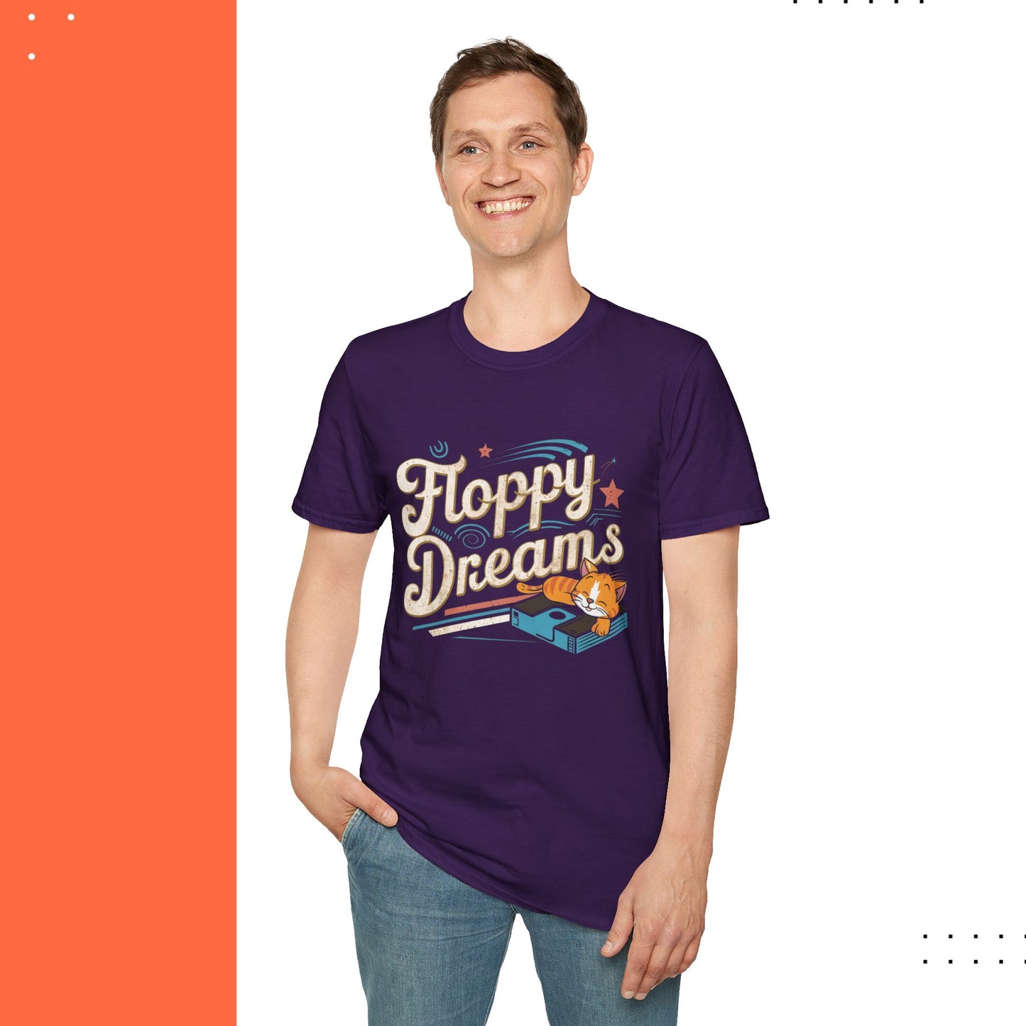 Floppy Dream Cotton Men Tshirt