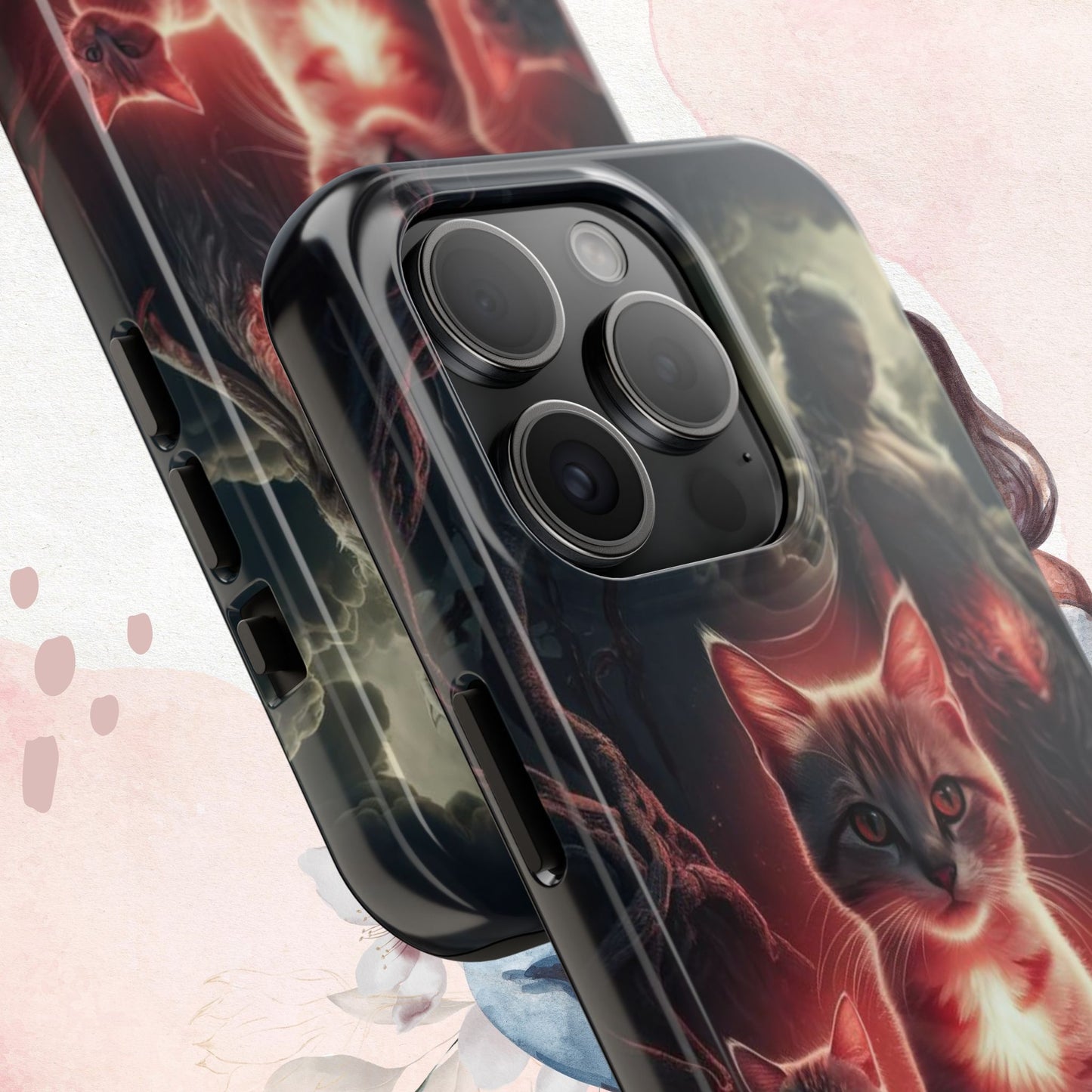 Mama's Mind Meld Wireless Charging Support Tough Case