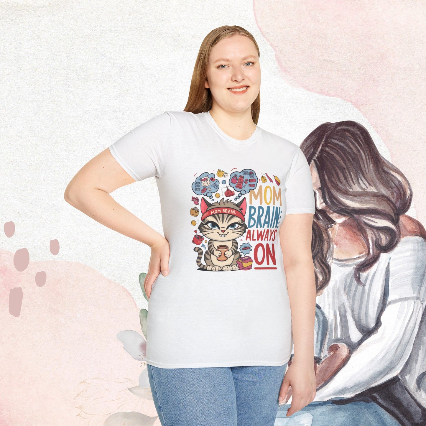 Mom Brain Cotton T-Shirt