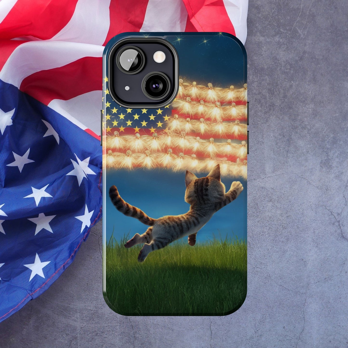 Eagle Eye Wireless Charging Support Tough Case