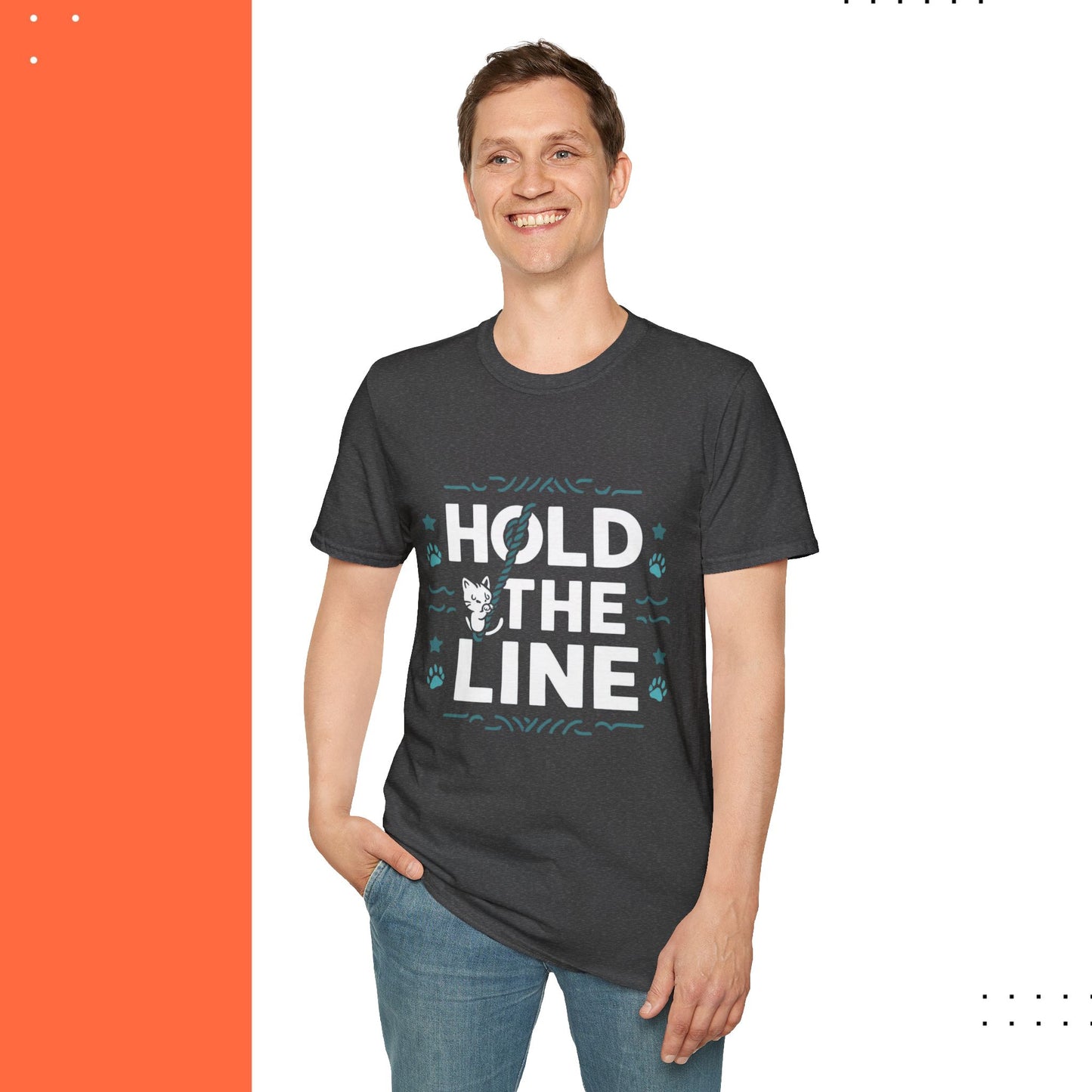 Hold The Line Cotton Tee