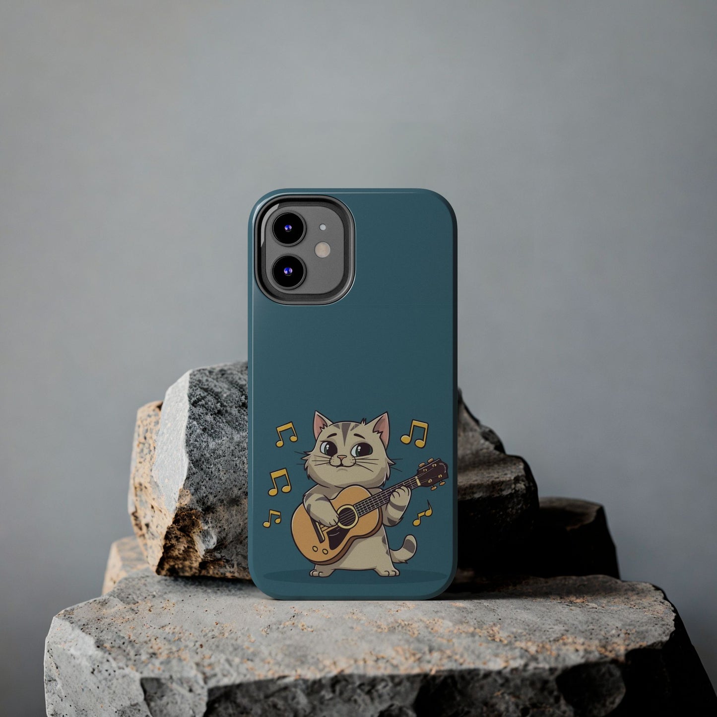 Tuneful Treasures Wireless Charging Support Tough Case.