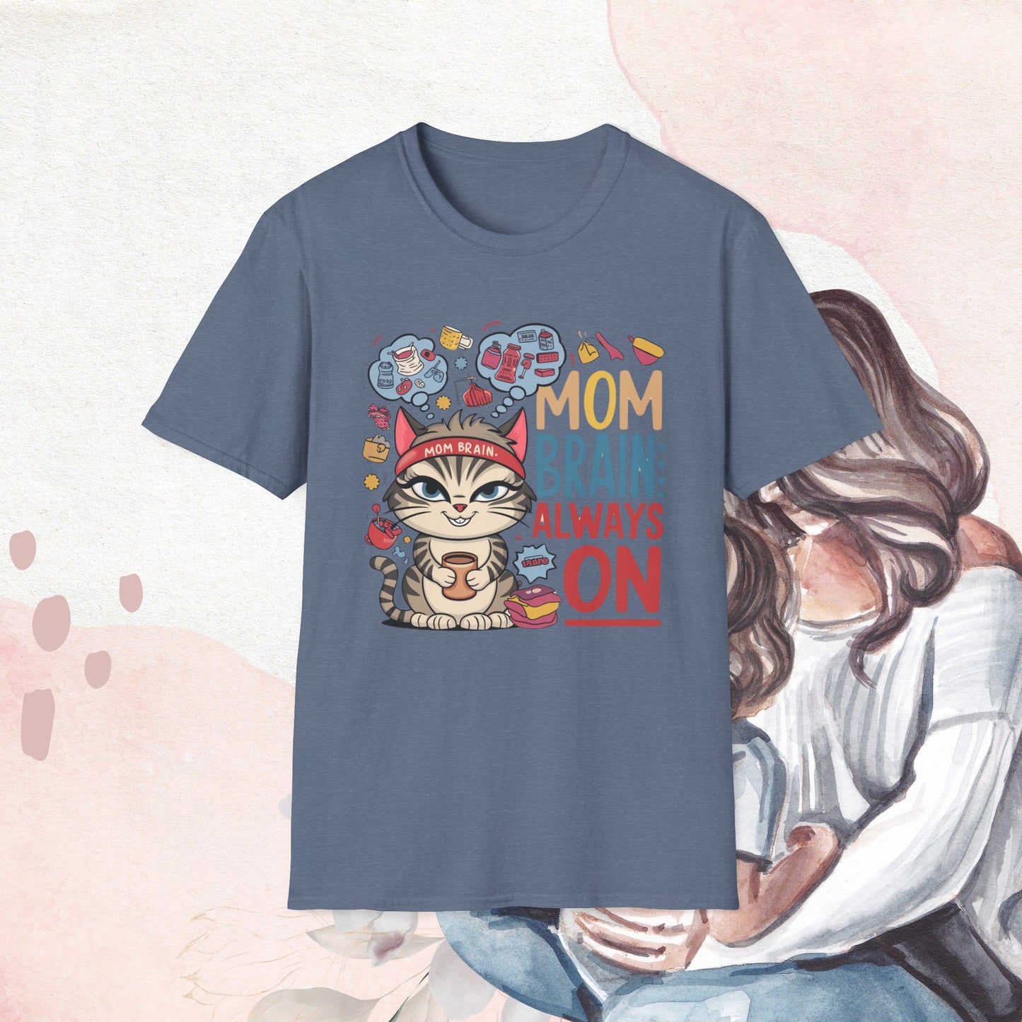 Mom Brain Cotton T-Shirt