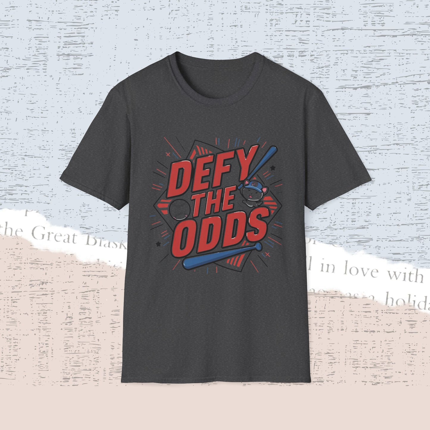 Defy The Odds Cotton Men Tee