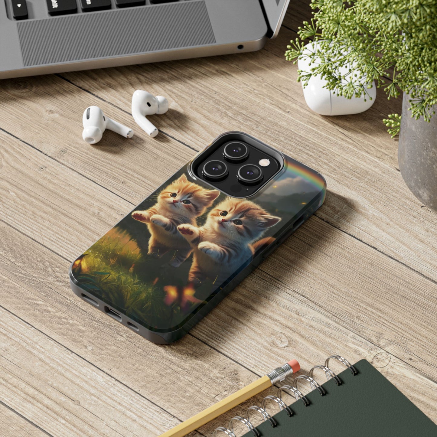 Bestie Buddies Wireless Charging Support Tough Case