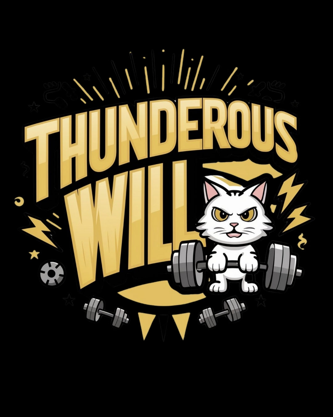 Thunderous Will Cotton T-Shirt