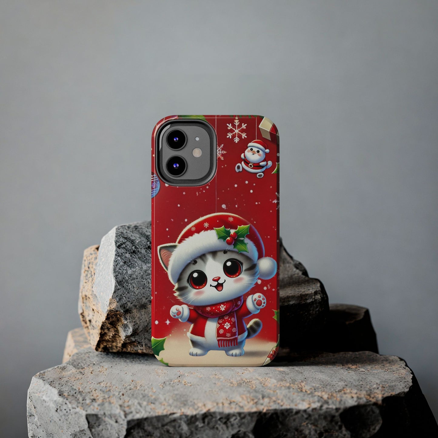 Purrfect Wishes Wireless Charging Support Tough Case