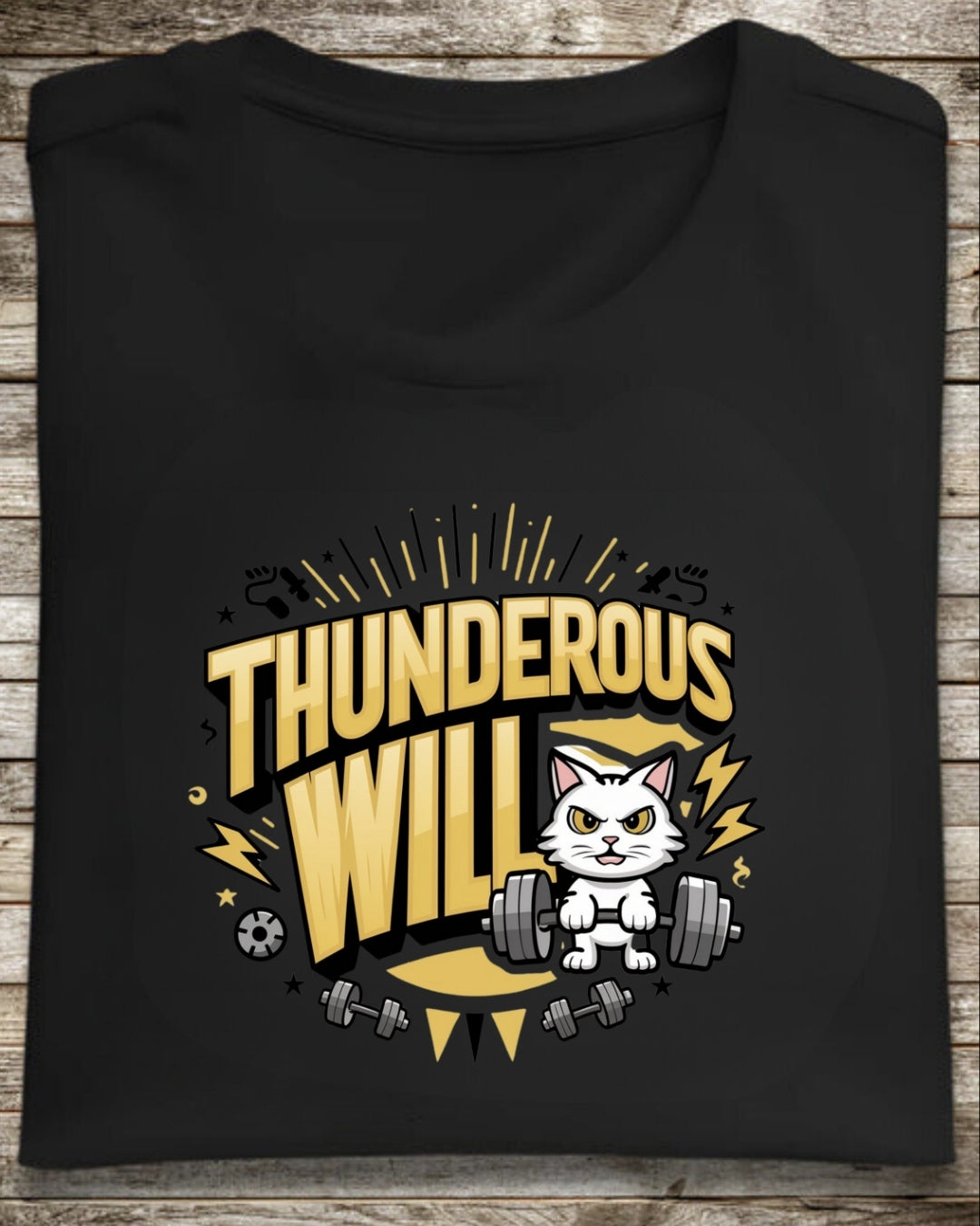 Thunderous Will Cotton T-Shirt