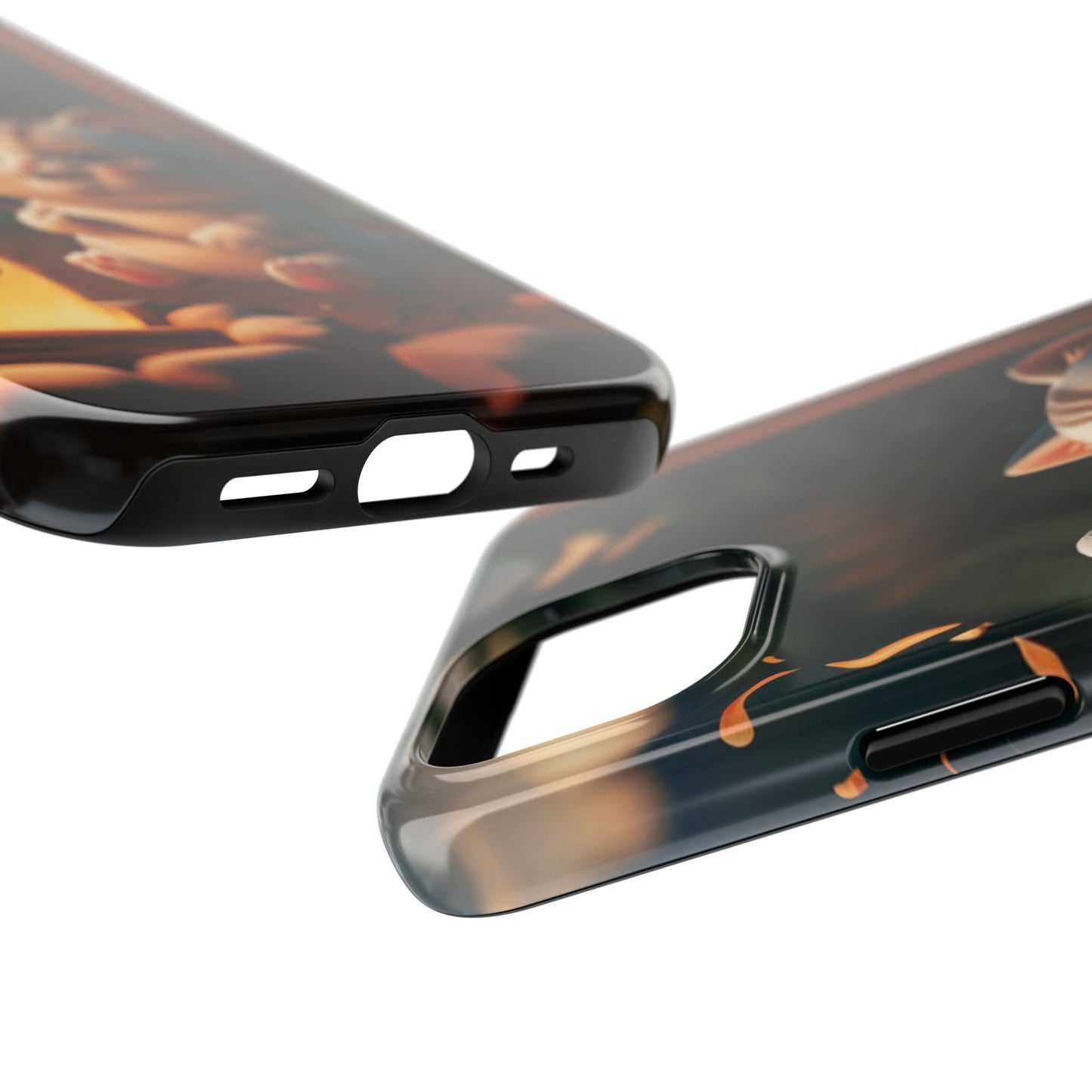 Meowstic Grip Wireless Charging Support Tough Case.
