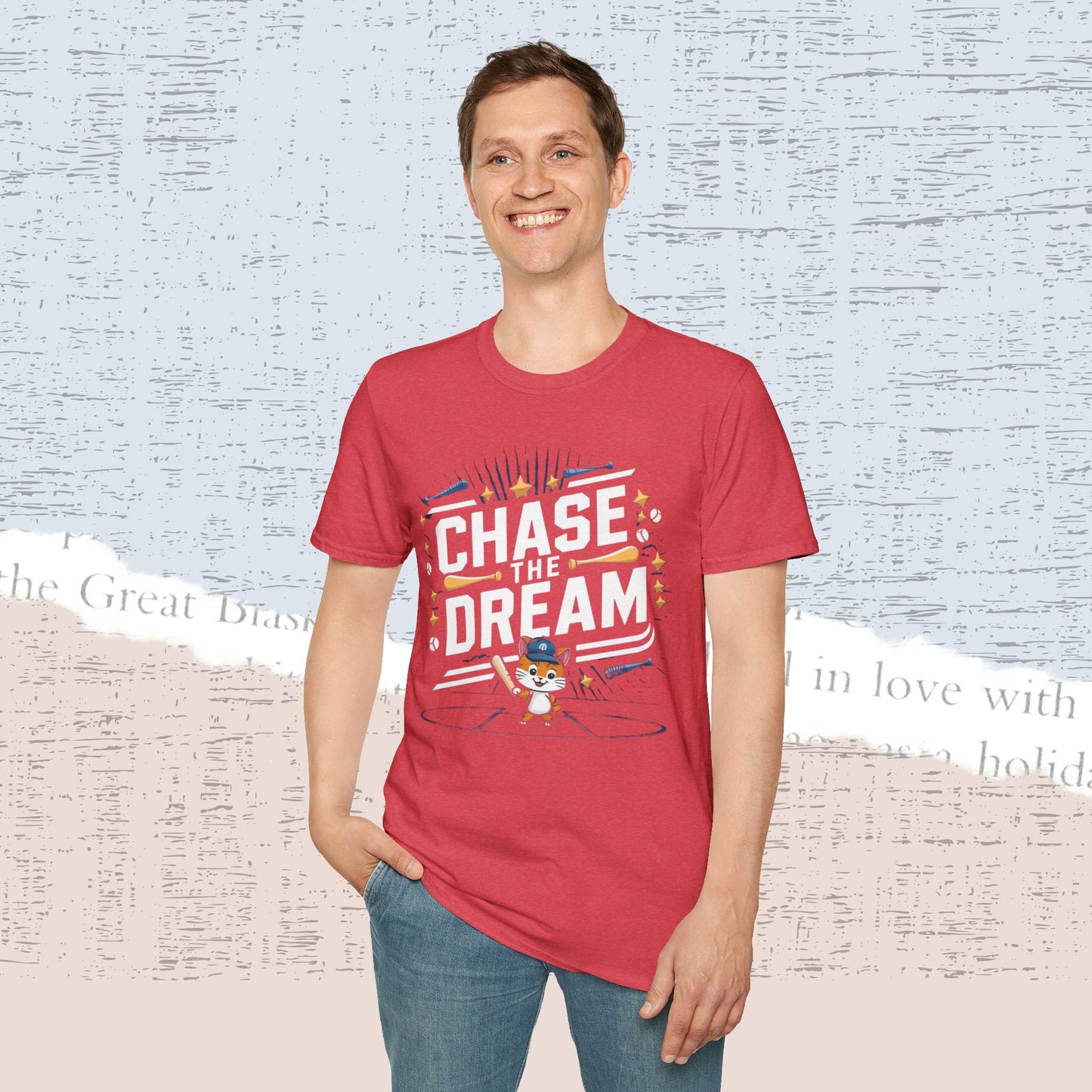 Chase The Dreams Cotton Men Tee