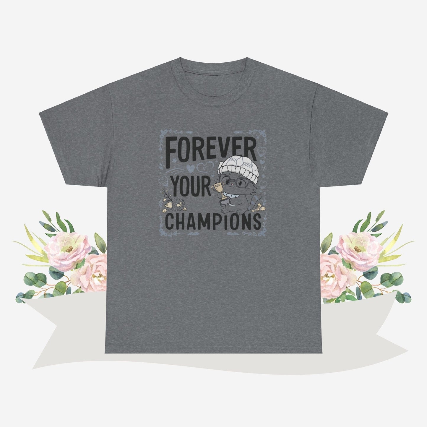 Forever Your Champion Grandma Cotton Tshirt