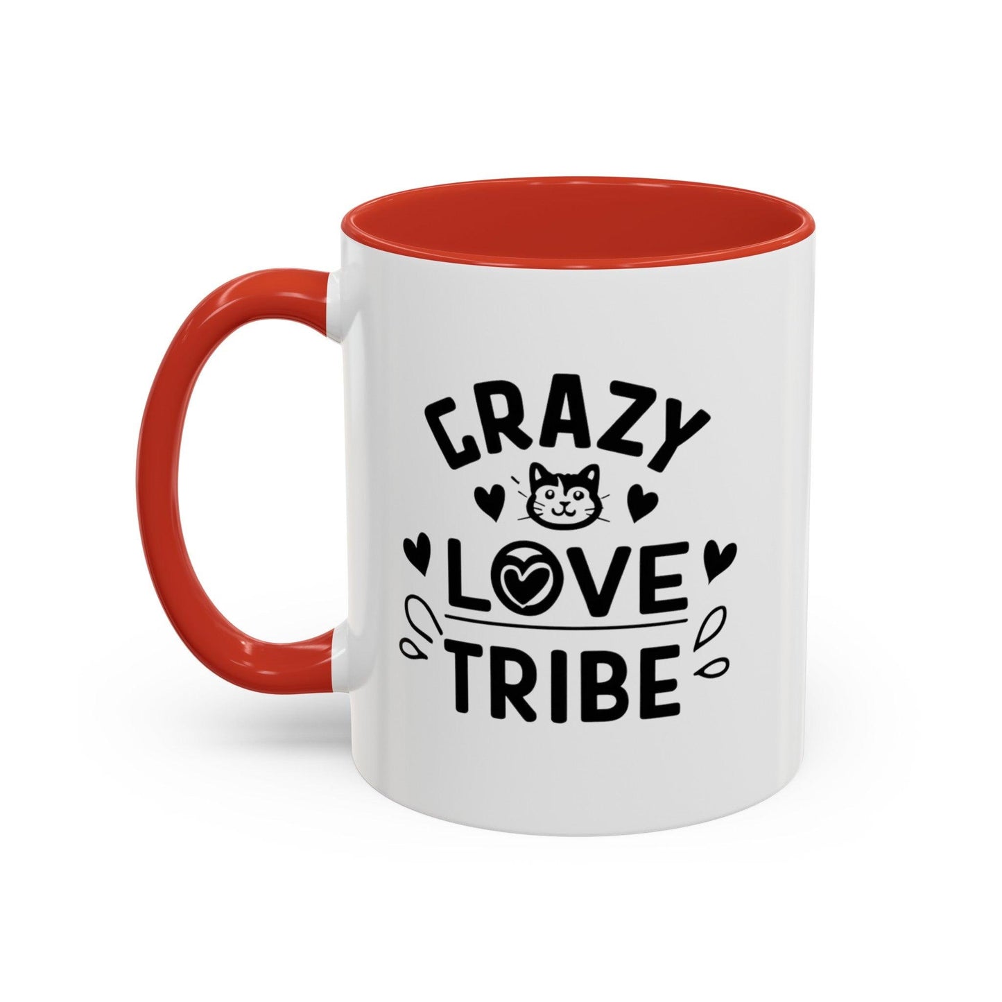 Billien Pawsome Crew Printify 11 oz 11oz accent mug Coffee Mugs Holiday Picks Home & Living Kitchen Mugs Spring Essentials two tone White base