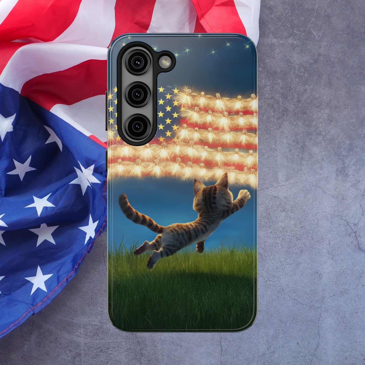 Eagle Eye Wireless Charging Support Tough Case