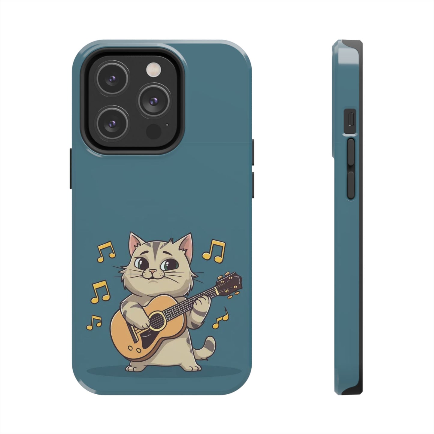 Tuneful Treasures Wireless Charging Support Tough Case.