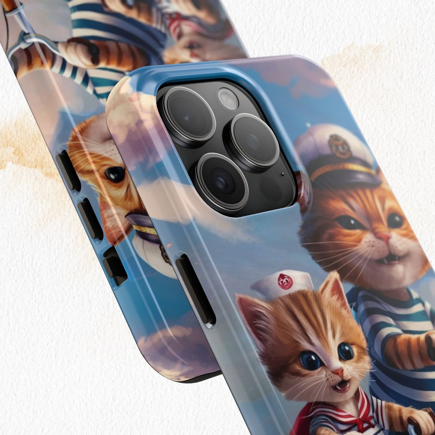 Nine Lives Wireless Charging Support Tough Case