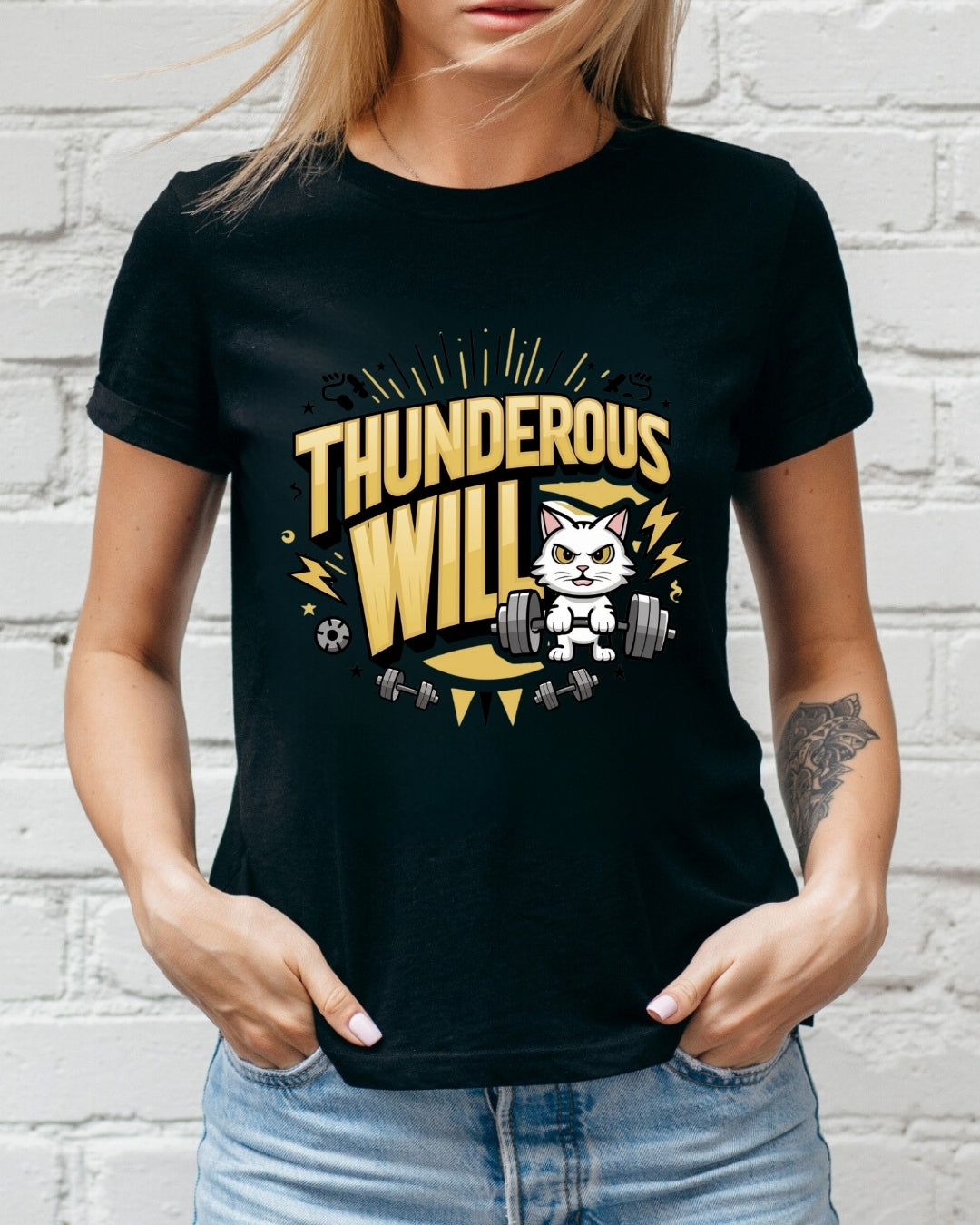 Thunderous Will Cotton T-Shirt