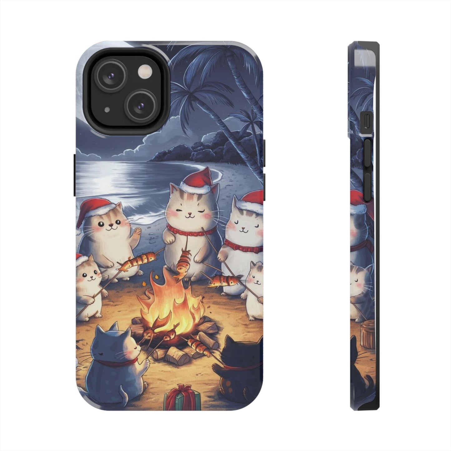 Meowmas Magic Wireless Charging Support Tough Case