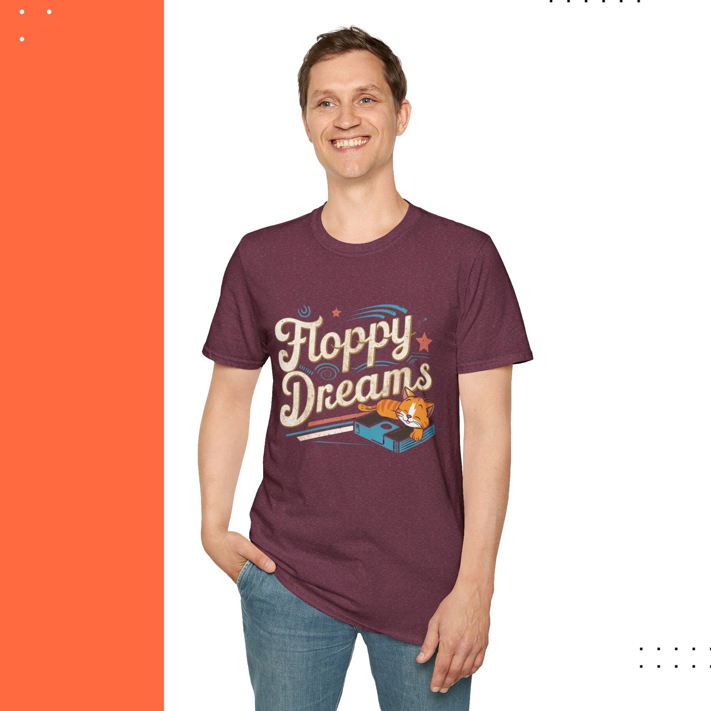 Floppy Dream Cotton Men Tshirt