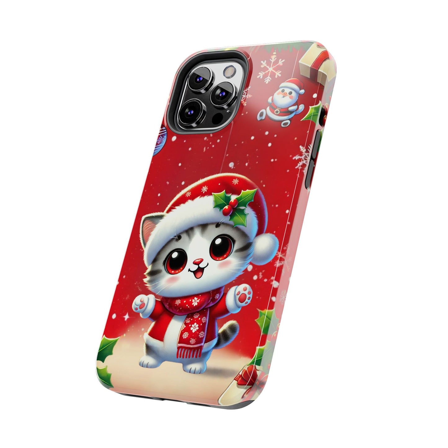 Purrfect Wishes Wireless Charging Support Tough Case