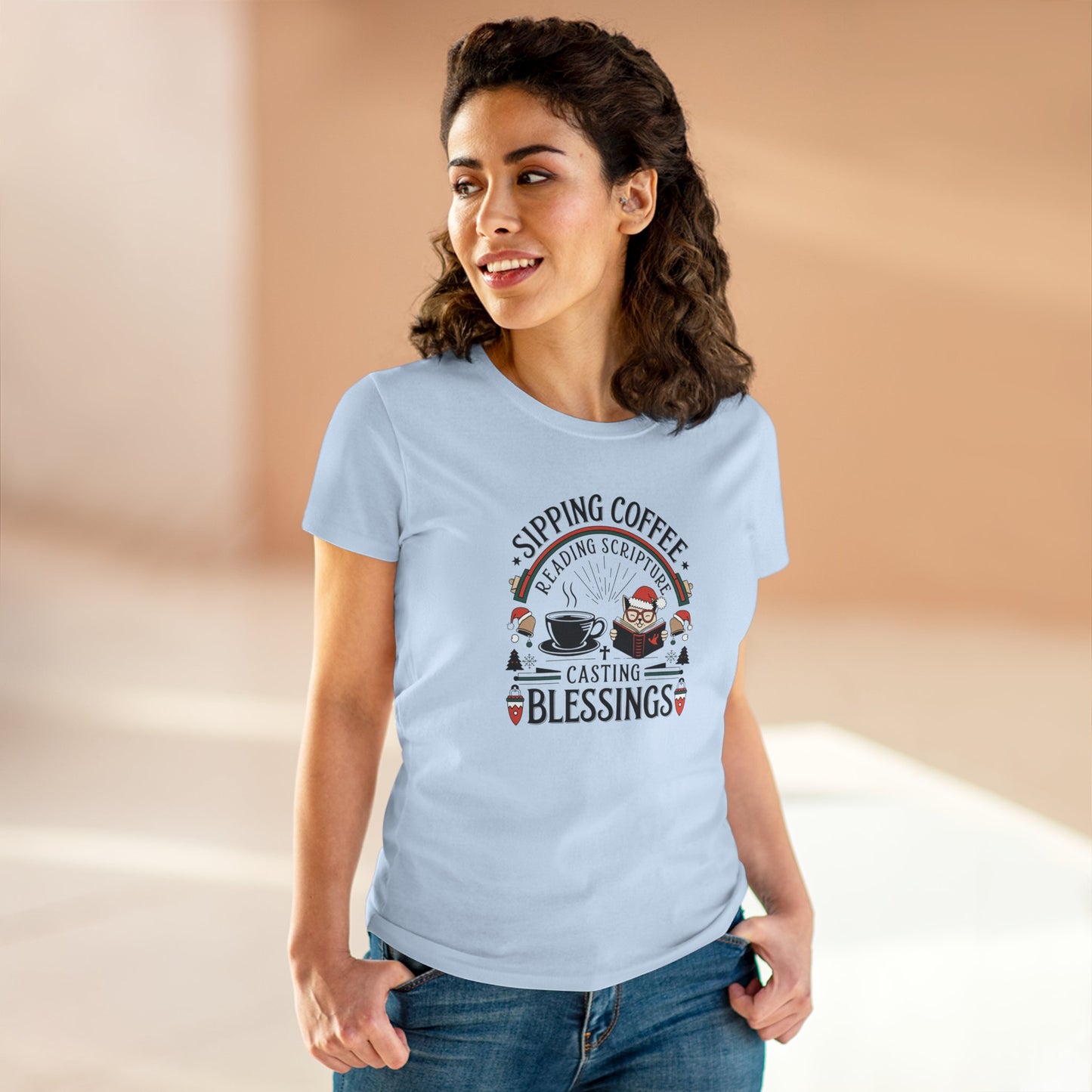 Spirit Words Women Cotton Tshirt