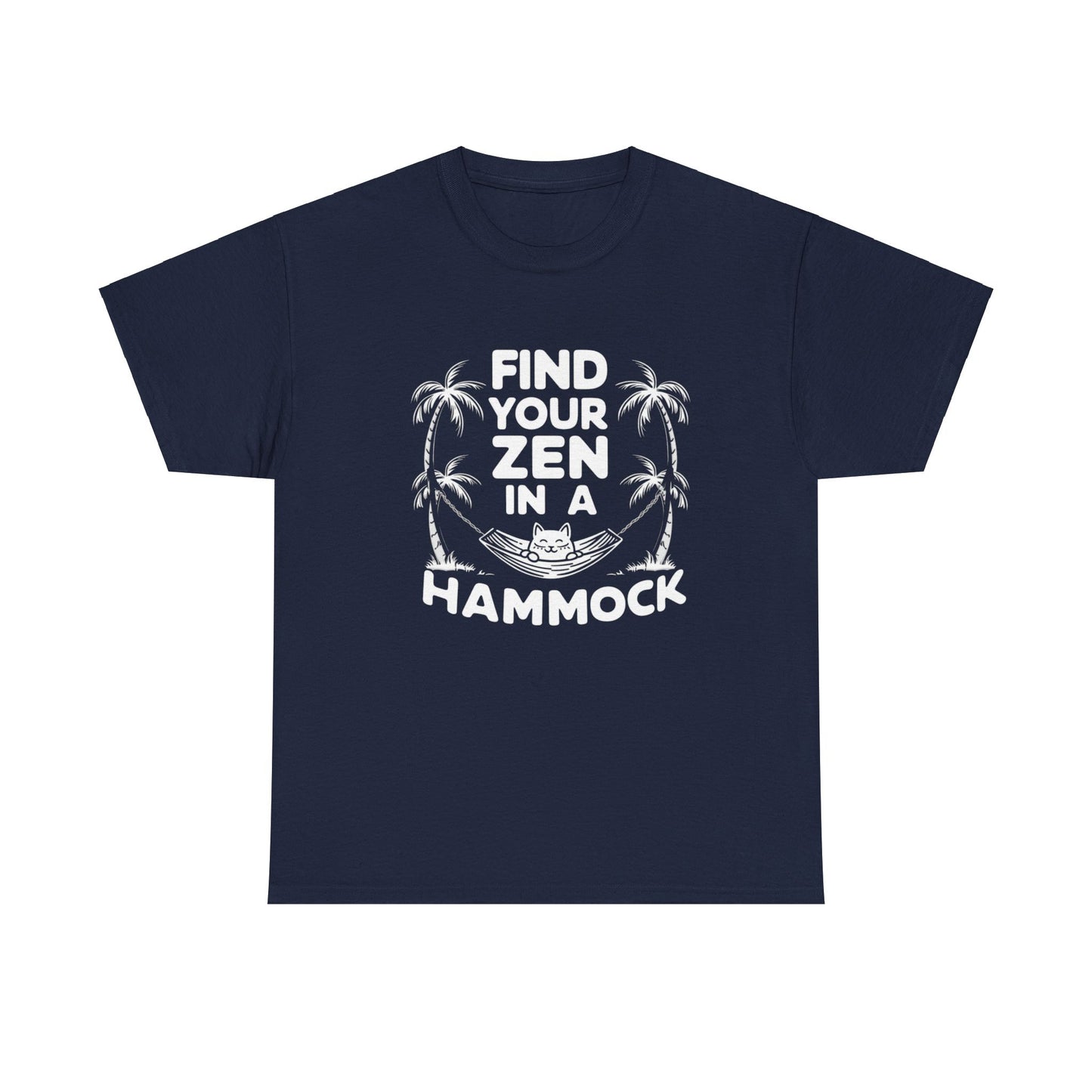 Find Your Zen In A Hammock Cotton tee