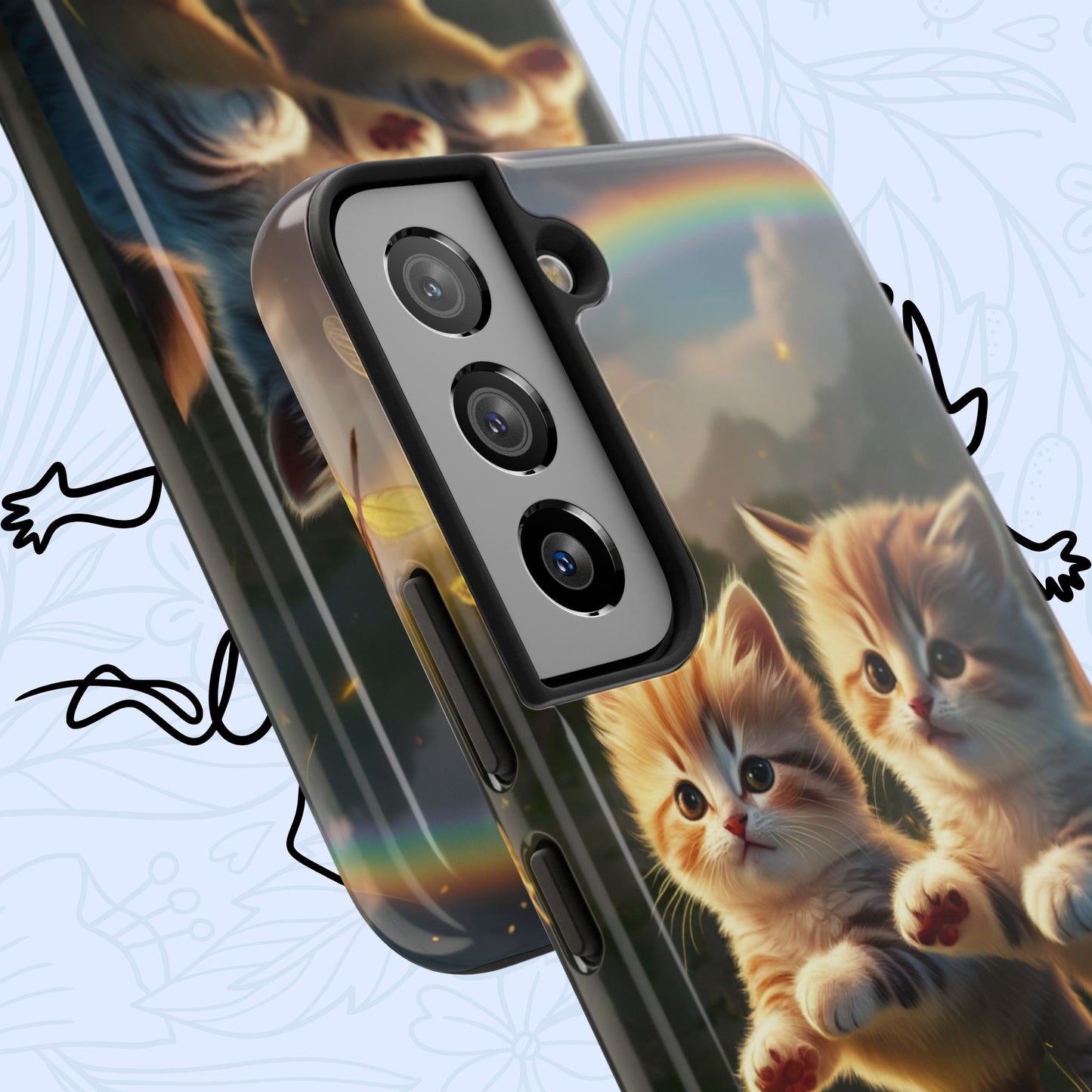 Bestie Buddies Wireless Charging Support Tough Case