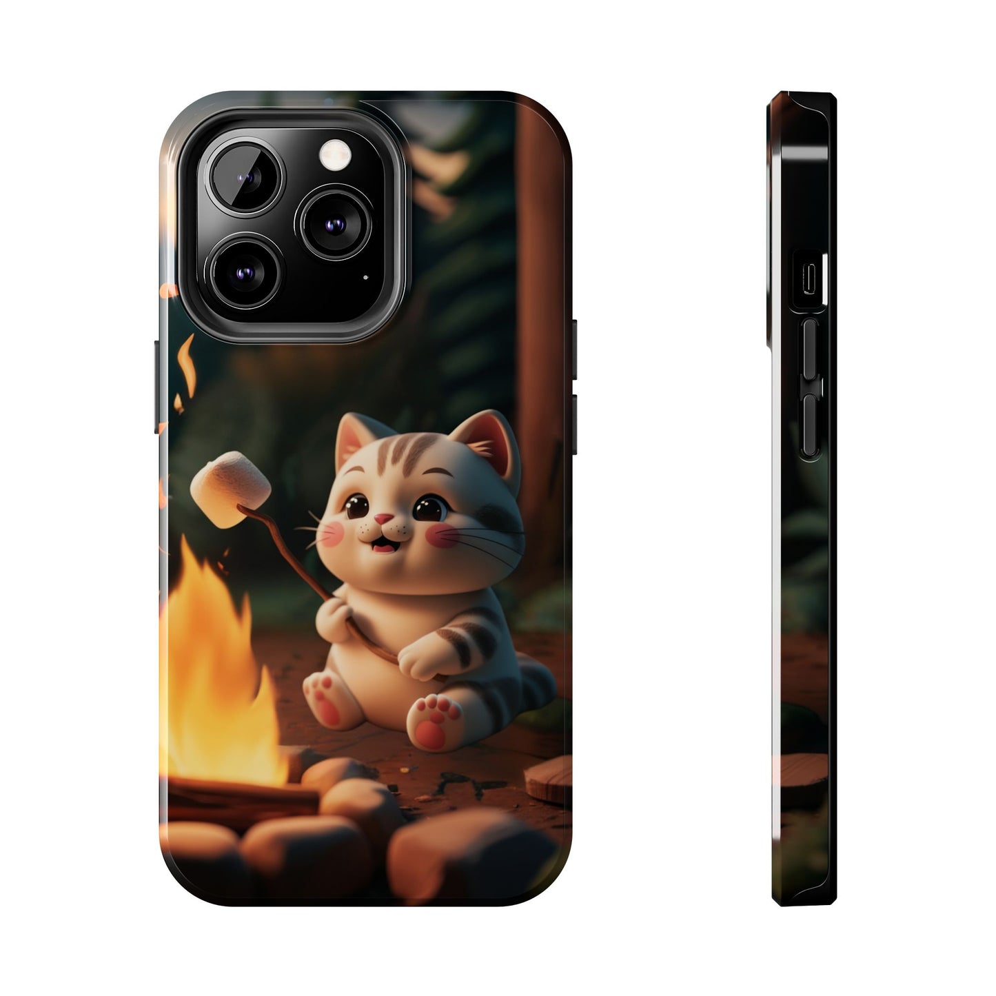 Meowstic Grip Wireless Charging Support Tough Case.