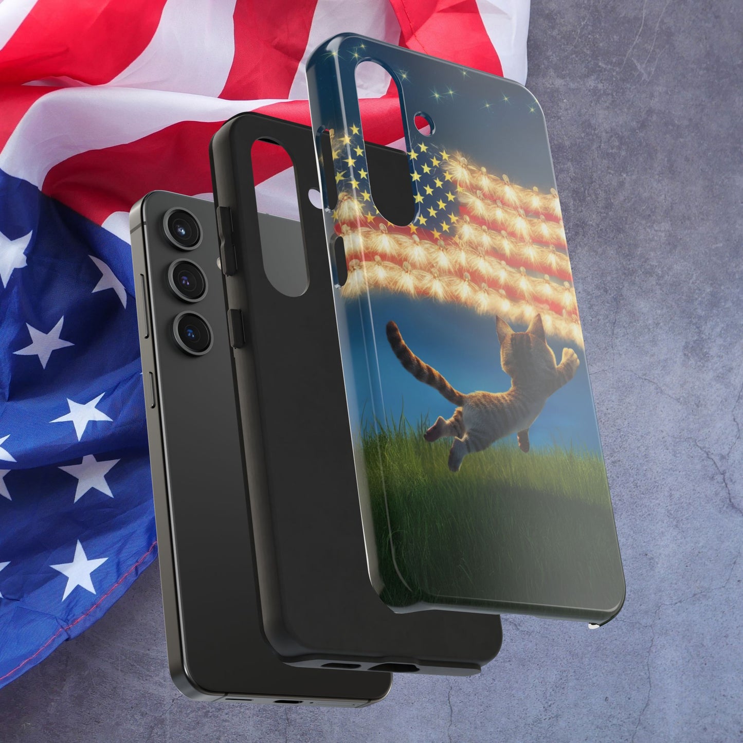 Eagle Eye Wireless Charging Support Tough Case