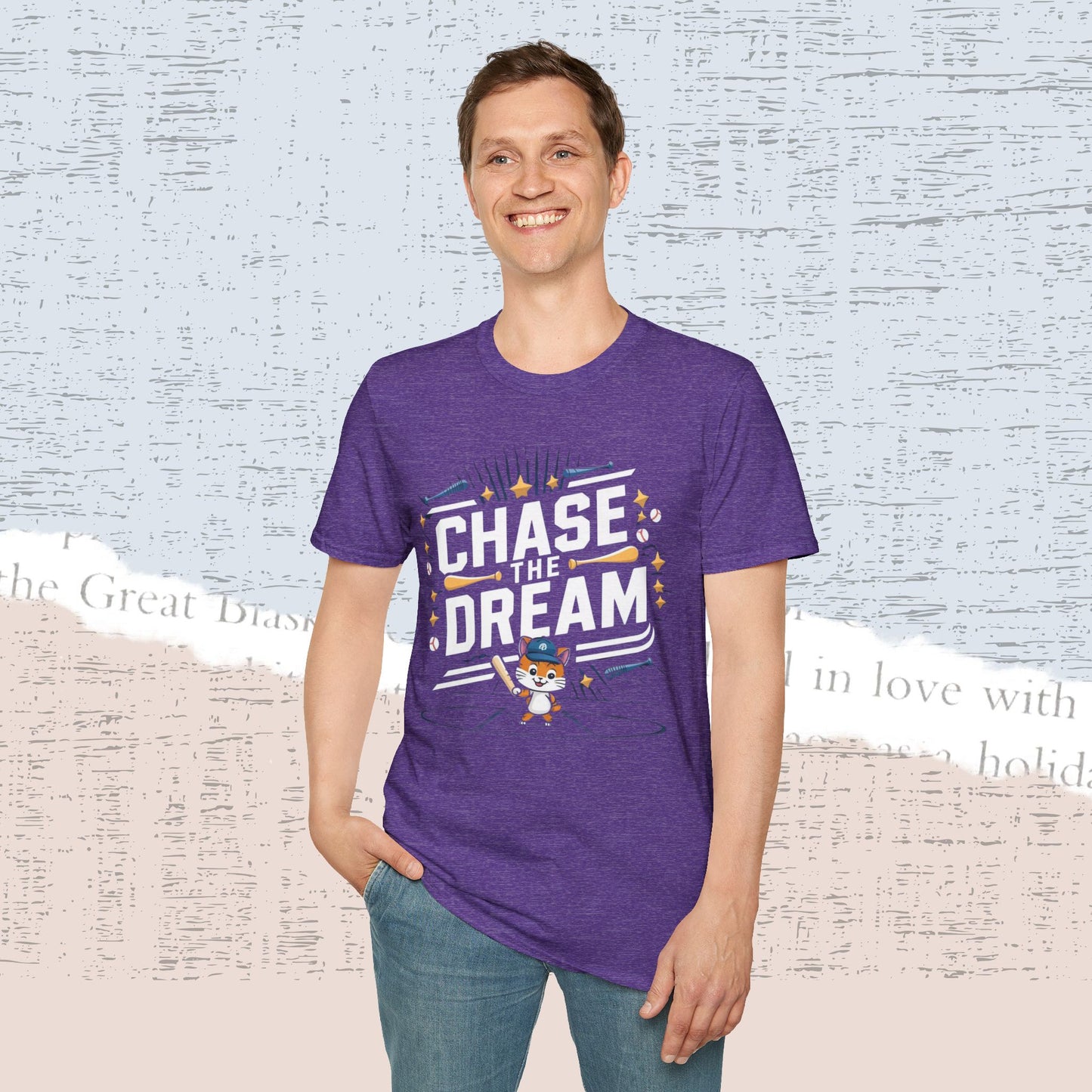 Chase The Dreams Cotton Men Tee