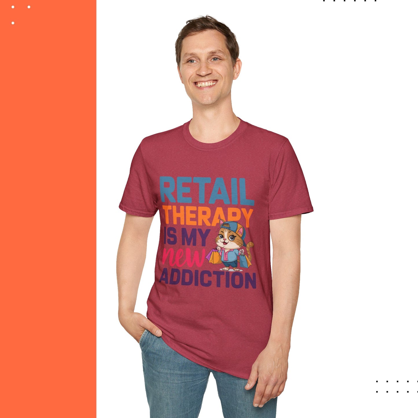 Retail Therapy Cotton T-Shirt