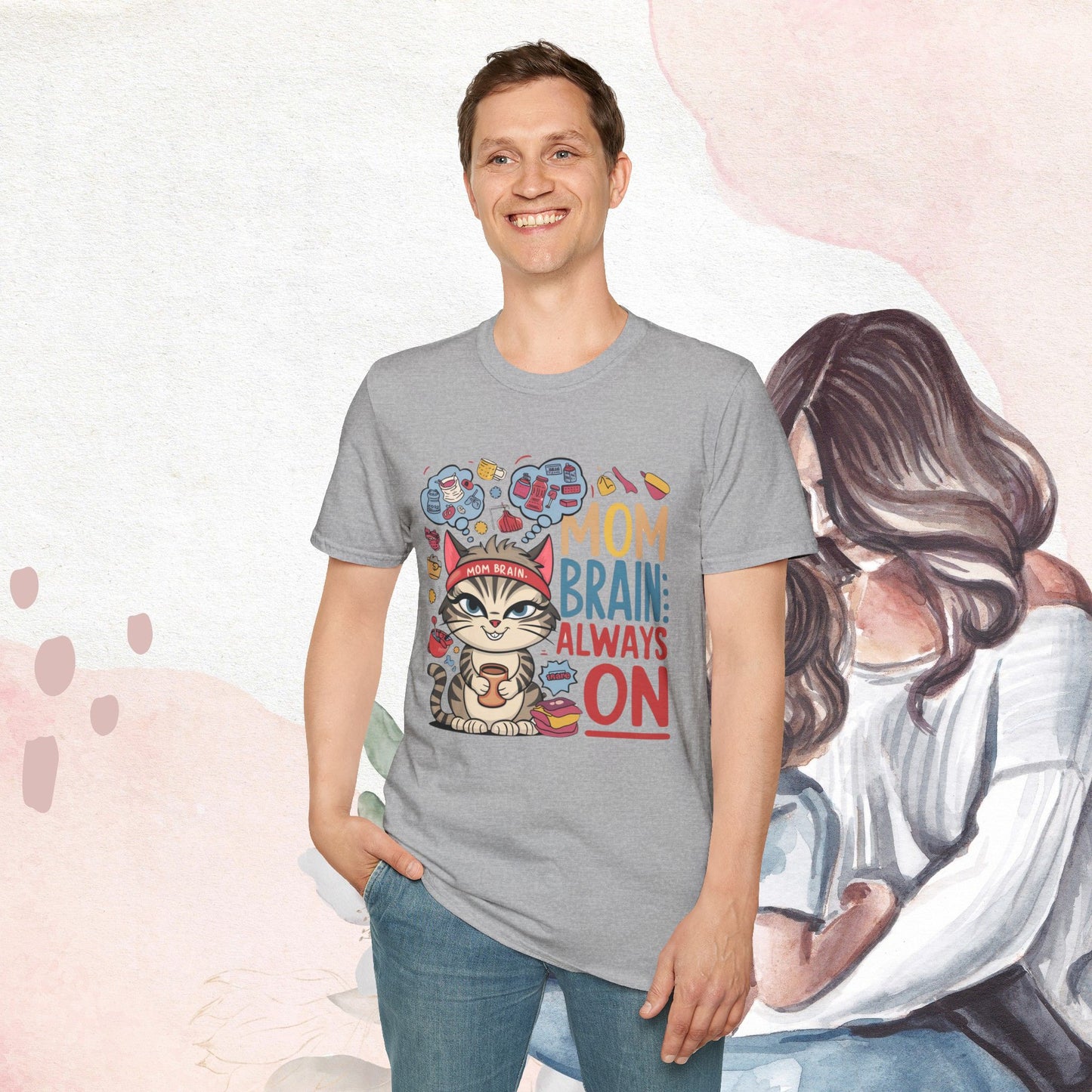Mom Brain Cotton T-Shirt