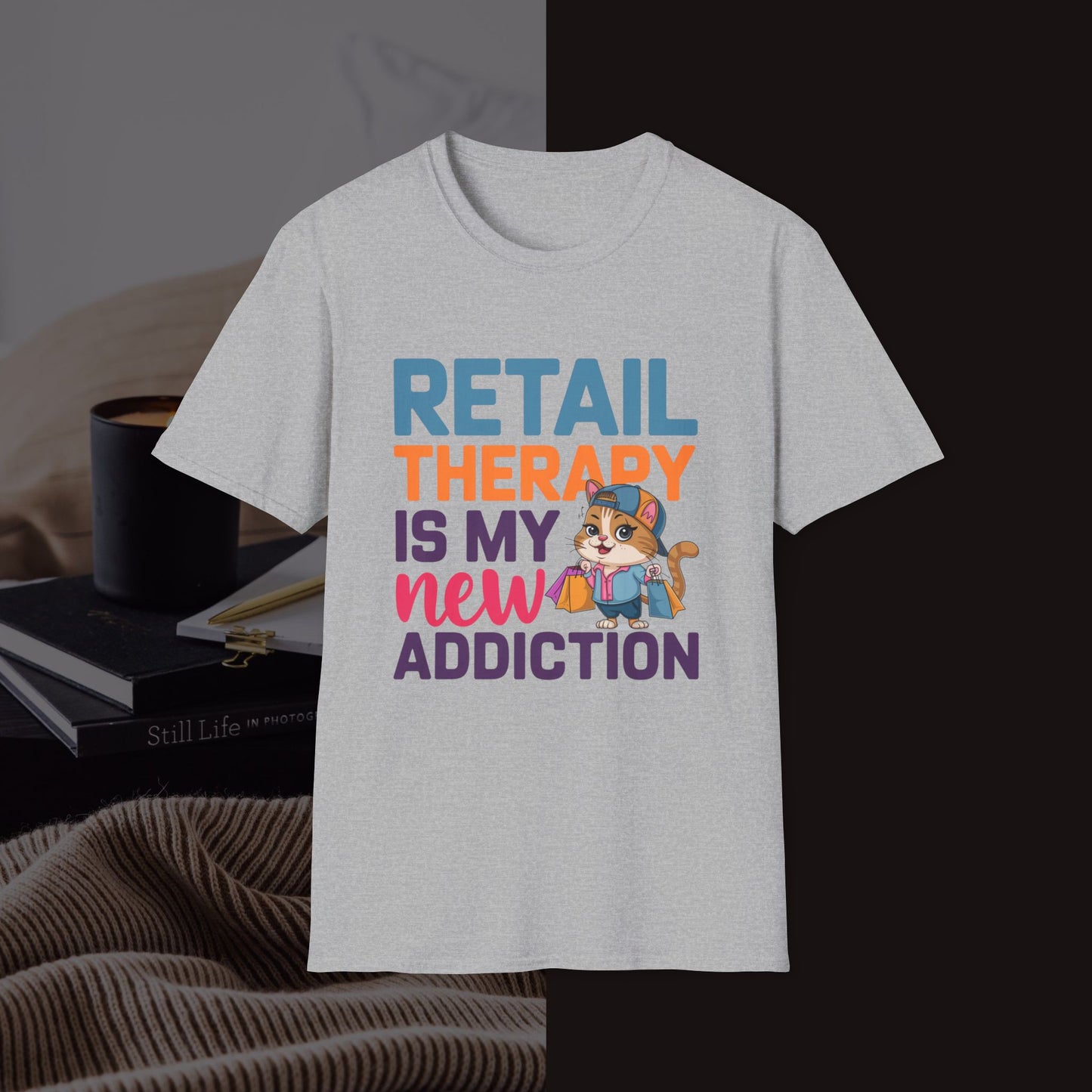 Retail Therapy Idiom Unisex Softstyle T-Shirts